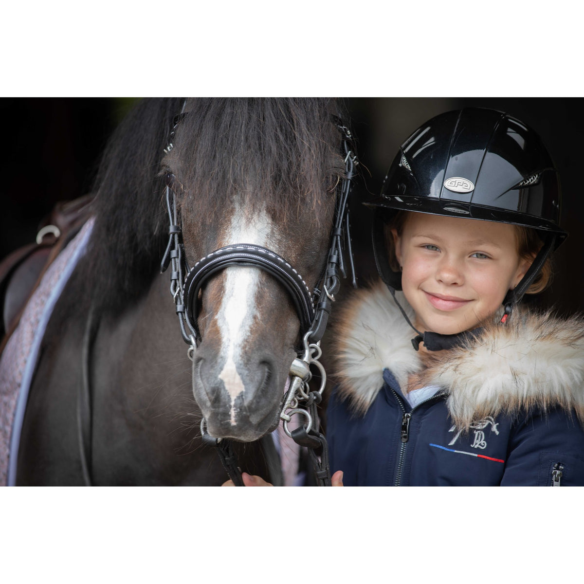 Eden by Pénélope Lyon Jacket - Kids - Navy blue - 980000706_ambi_4