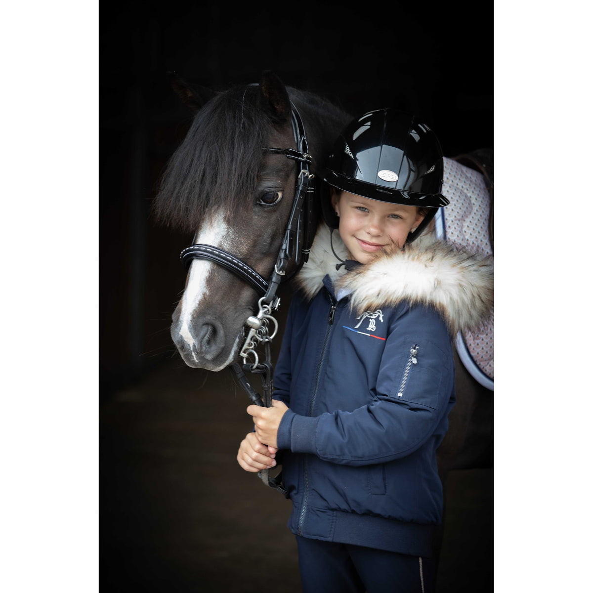 Eden by Pénélope Lyon Jacket - Kids - Navy blue - 980000706_ambi_6