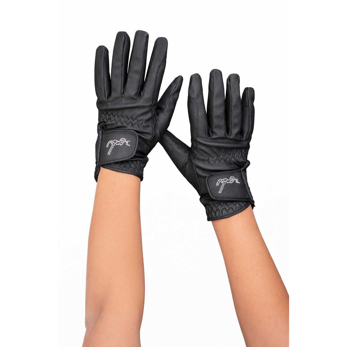 Pénélope Lyoni Riding Gloves Black - 980653260_packshot_1