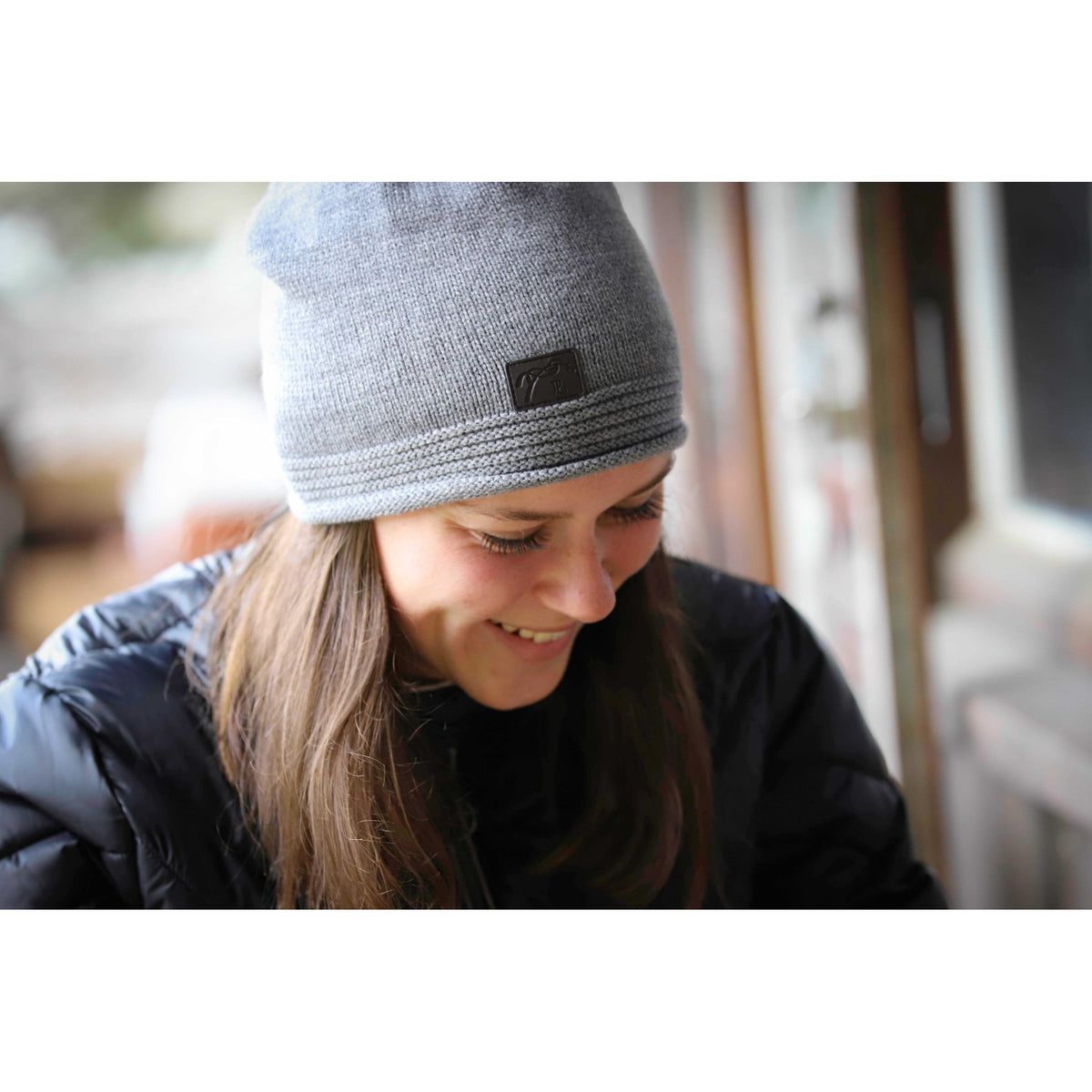 Pénélope Nouki Beanie - Chiné grey - 985804011_ambi_2