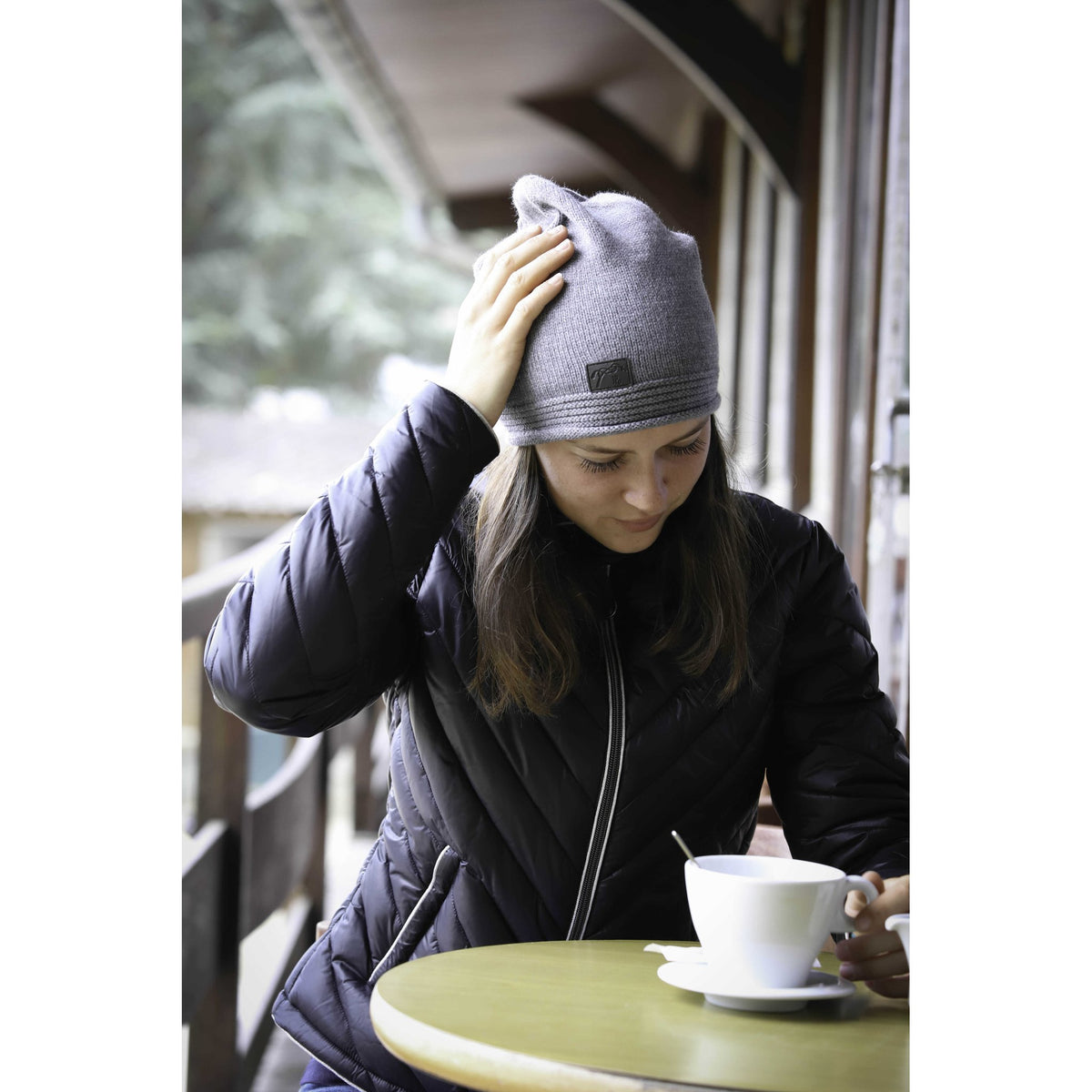 Pénélope Nouki Beanie - Chiné grey - 985804011_ambi_3