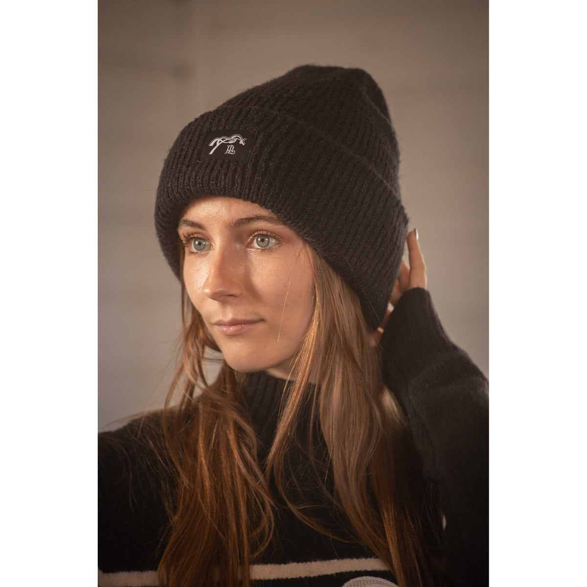 Pénélope PL-Solena Riding Helmet - Black - 985809002_ambi_1