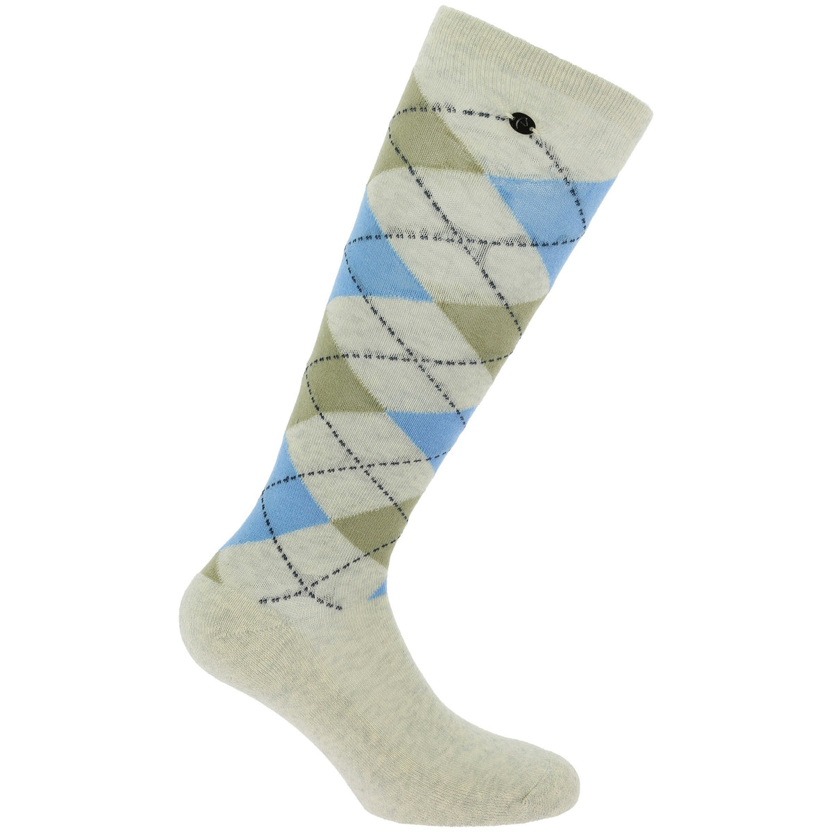 EQUITHÈME Argyle Socks - Beige - 986391512_packshot_1