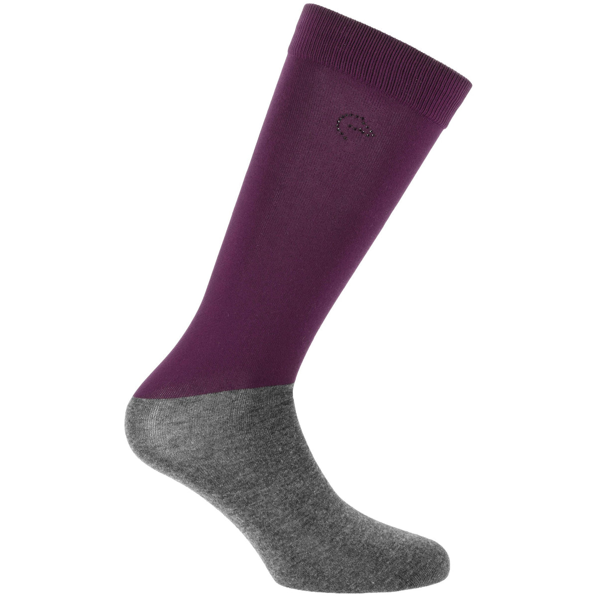 Je t'aime EQUITHÈME Compet Socks - Plum - 986442015_packshot_1