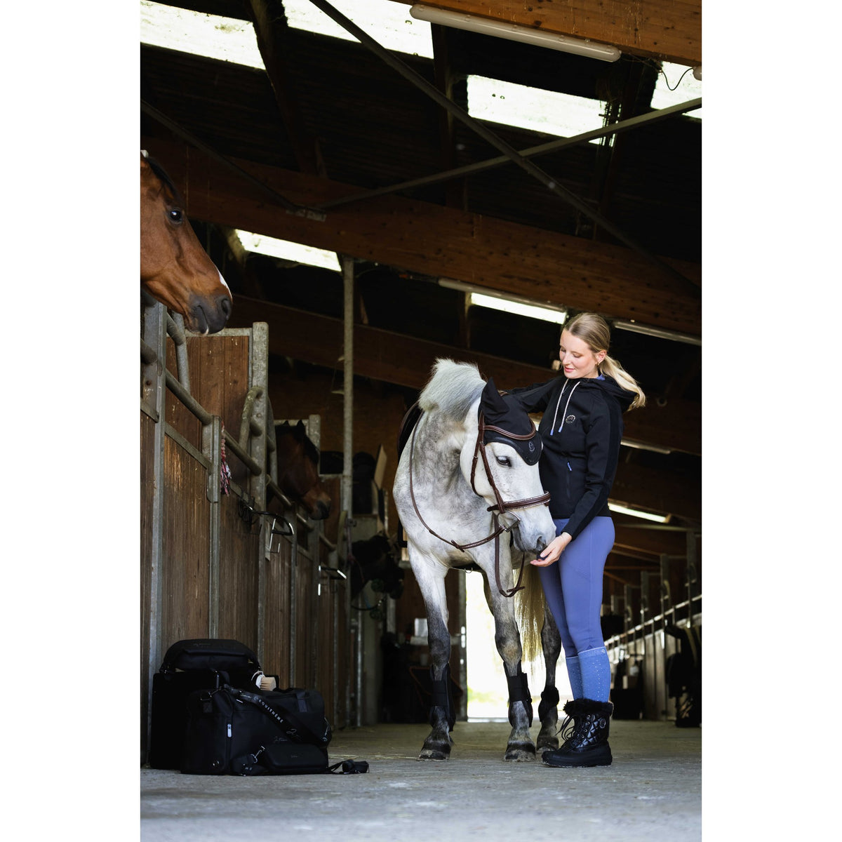Je t'aime EQUITHÈME Kamilia Socks - Purple - 986481015_ambi_1