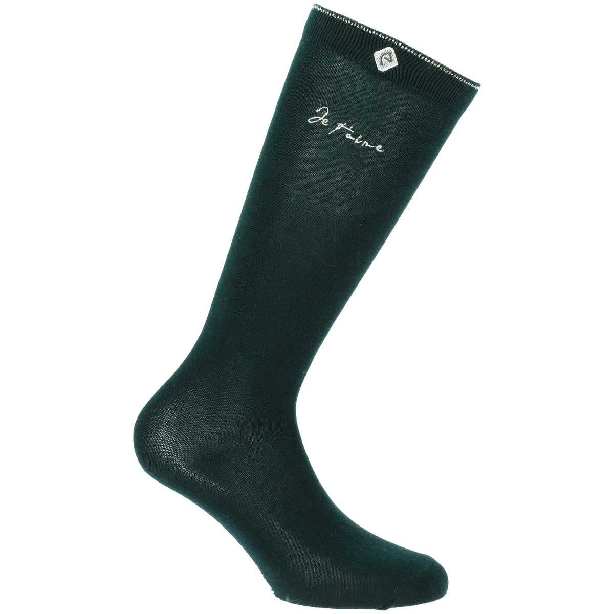 EQUITHÈME Je t'aime Socks Pink - Dark green - 986483009_packshot_1