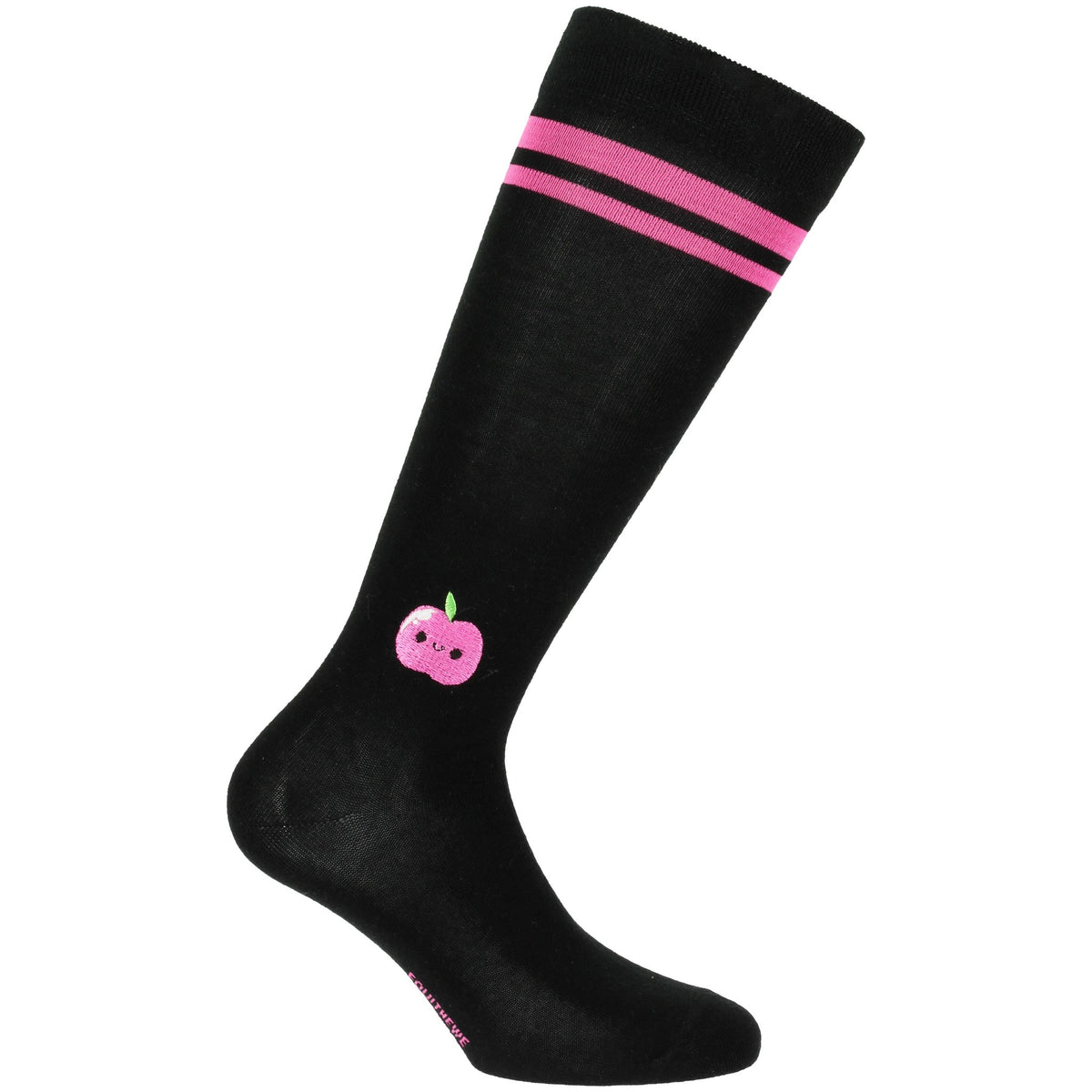 EQUITHÈME Nikita Socks - Black/pink - 986502202_packshot_1