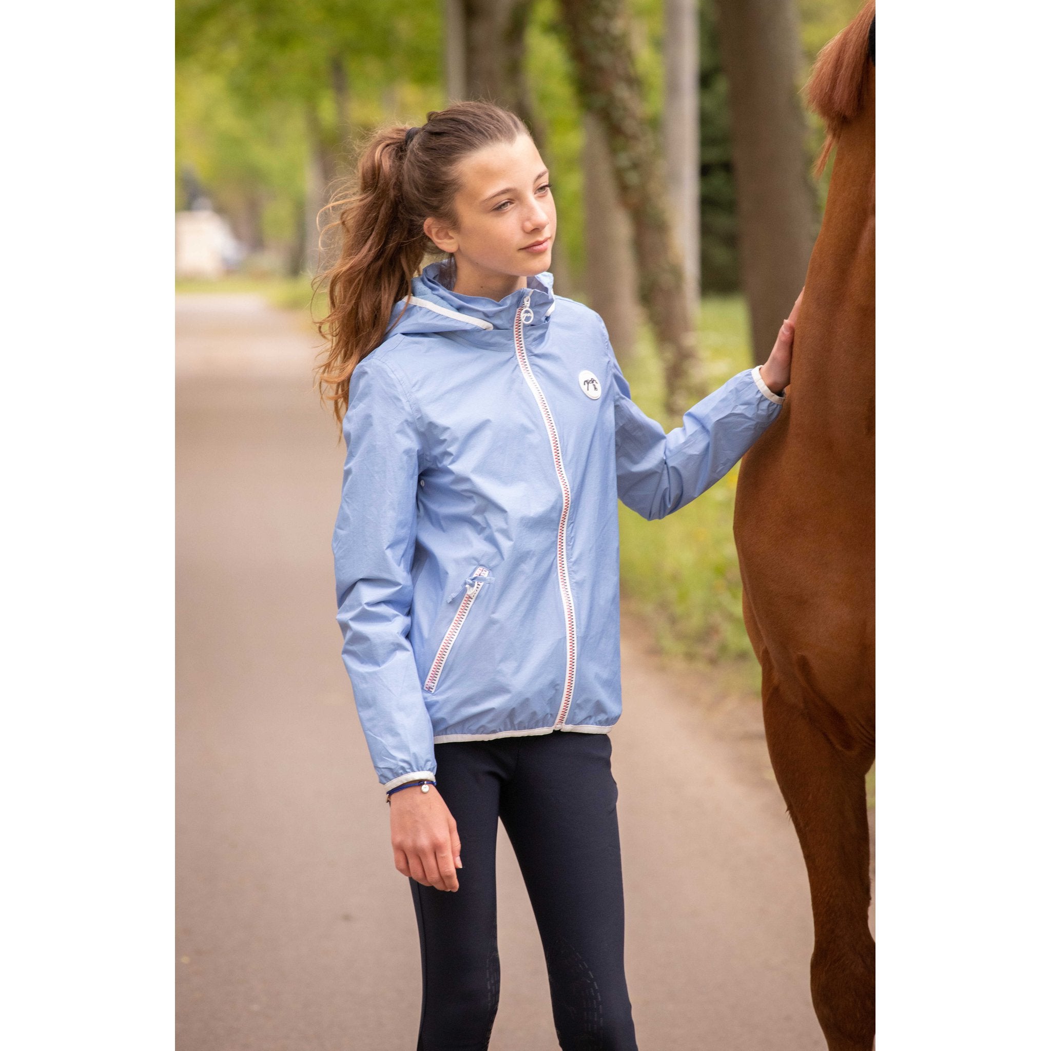 Penelope RainShort Jacket - Women's Light blue - 978908190_ambi_2