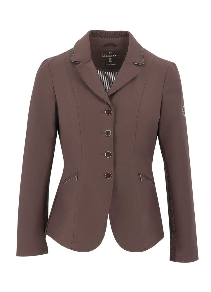 EQUITHÈME Oliva show jacket - Ladies Burgundy