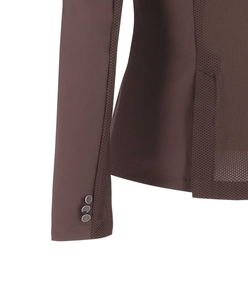 EQUITHÈME Oliva show jacket - Ladies Burgundy