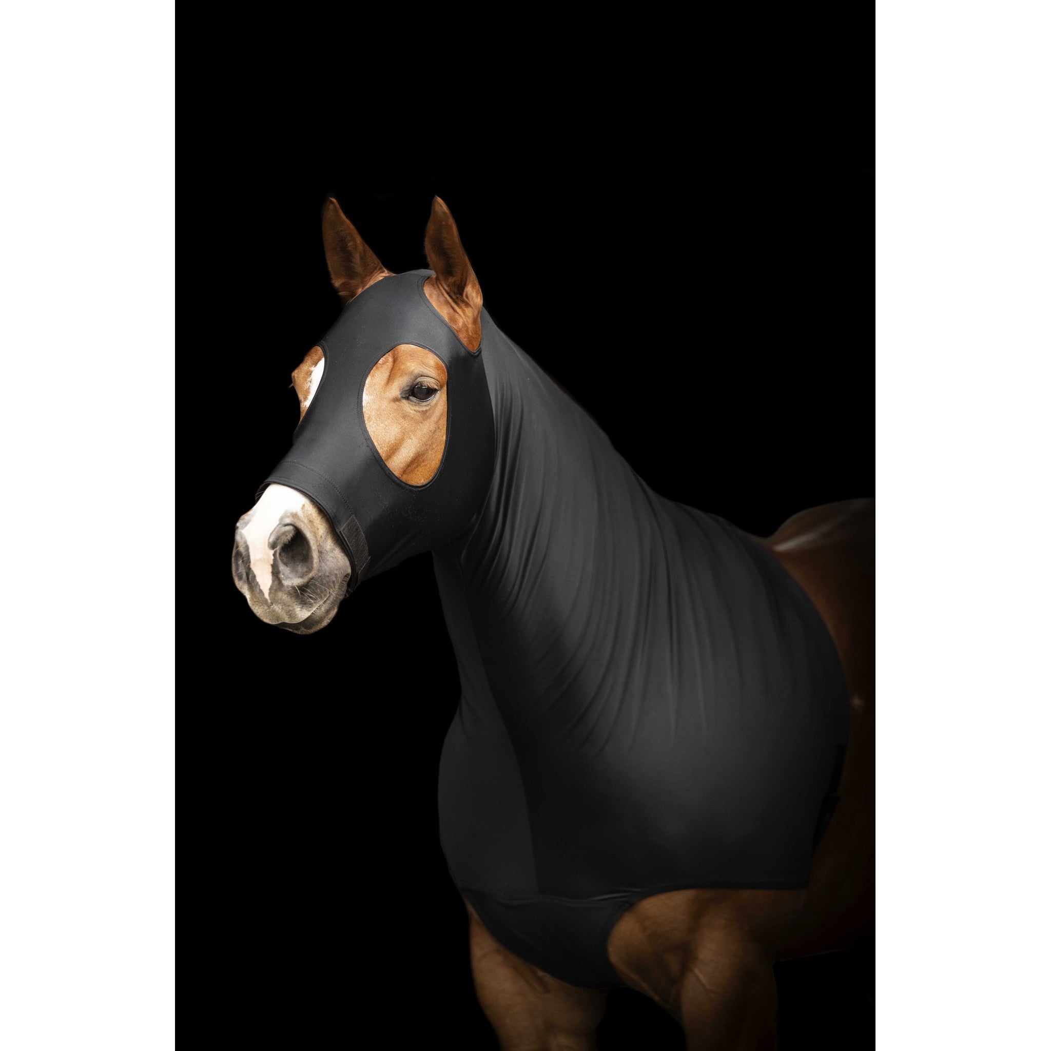Lami-Cell Lycra Head and Neck Protection Black 400406202