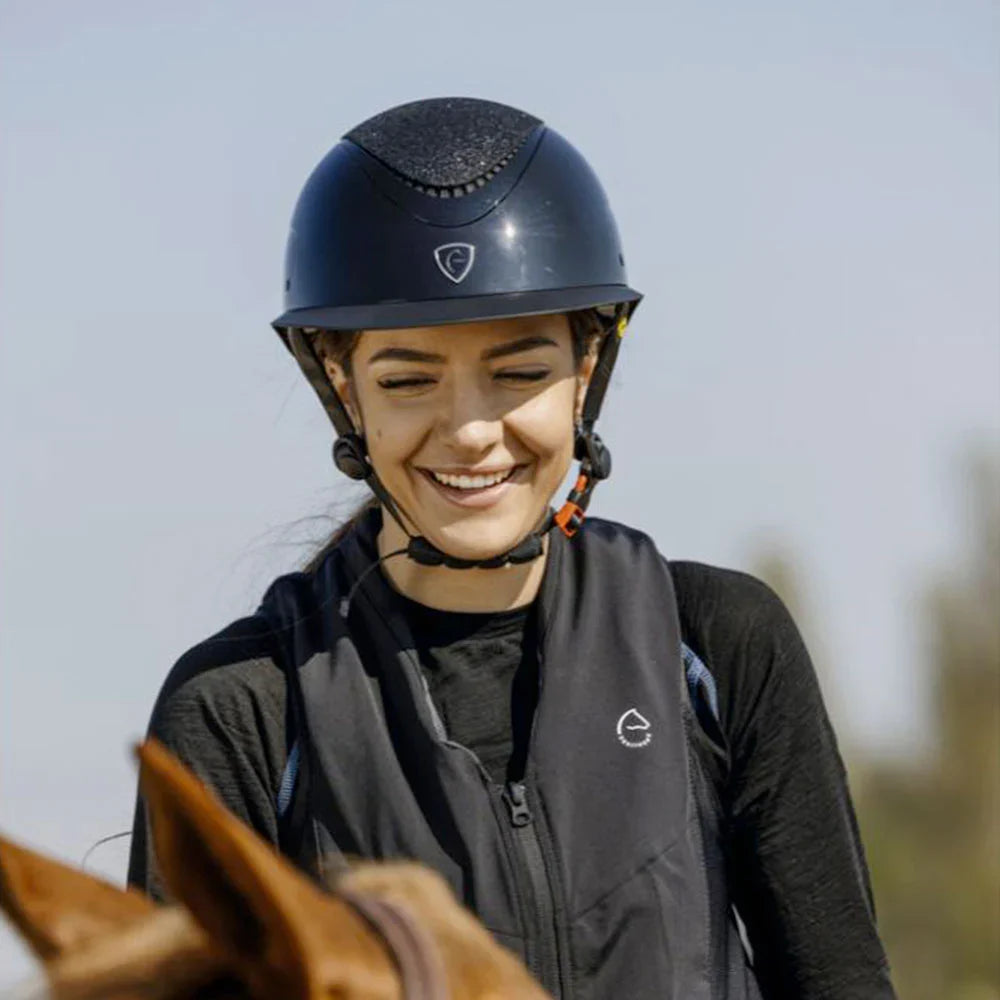 EQUITHEME Airsafe by Freejump - Adult Airbag Vest Black