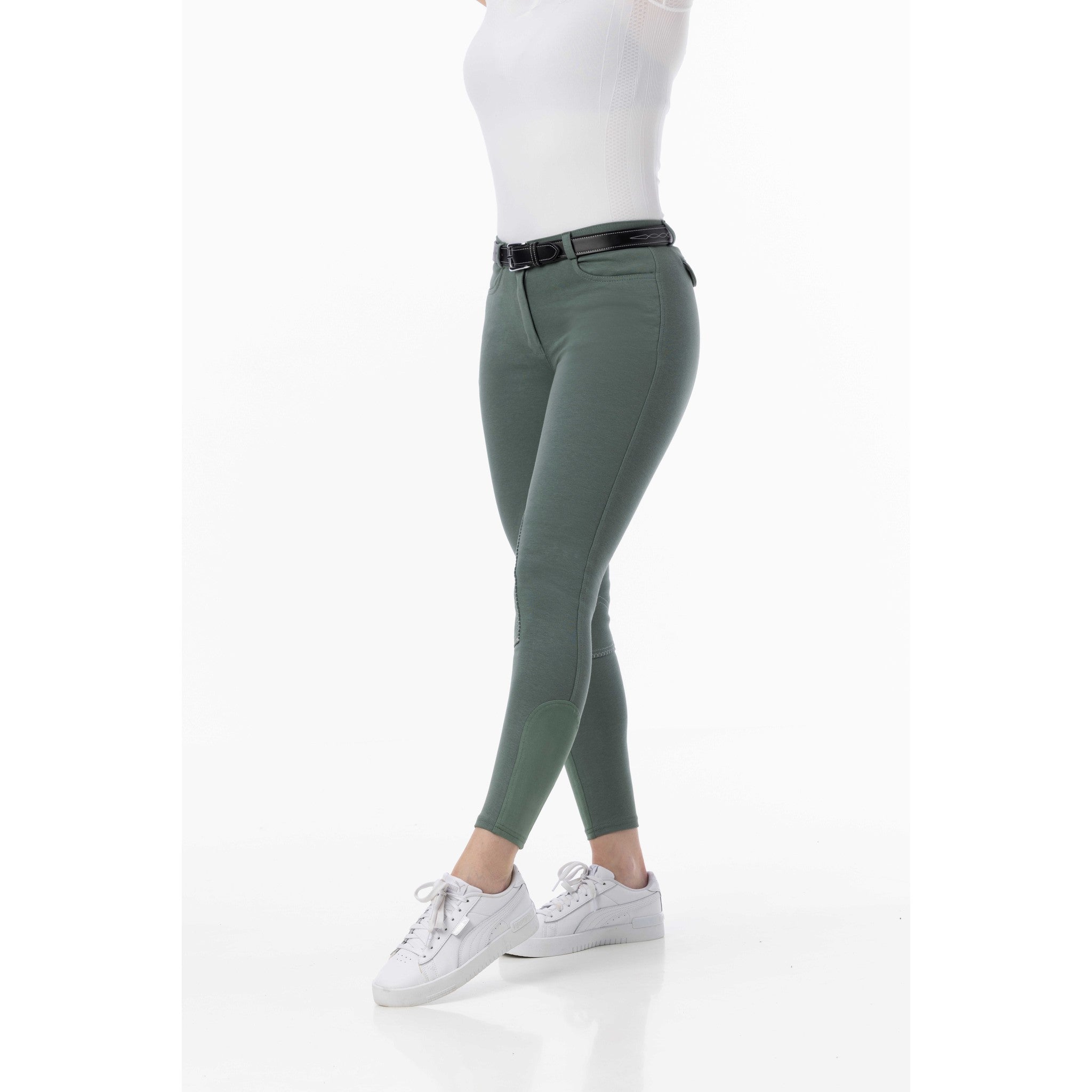 Riding World Alexandrie Breeches - Ladies Green 989412936