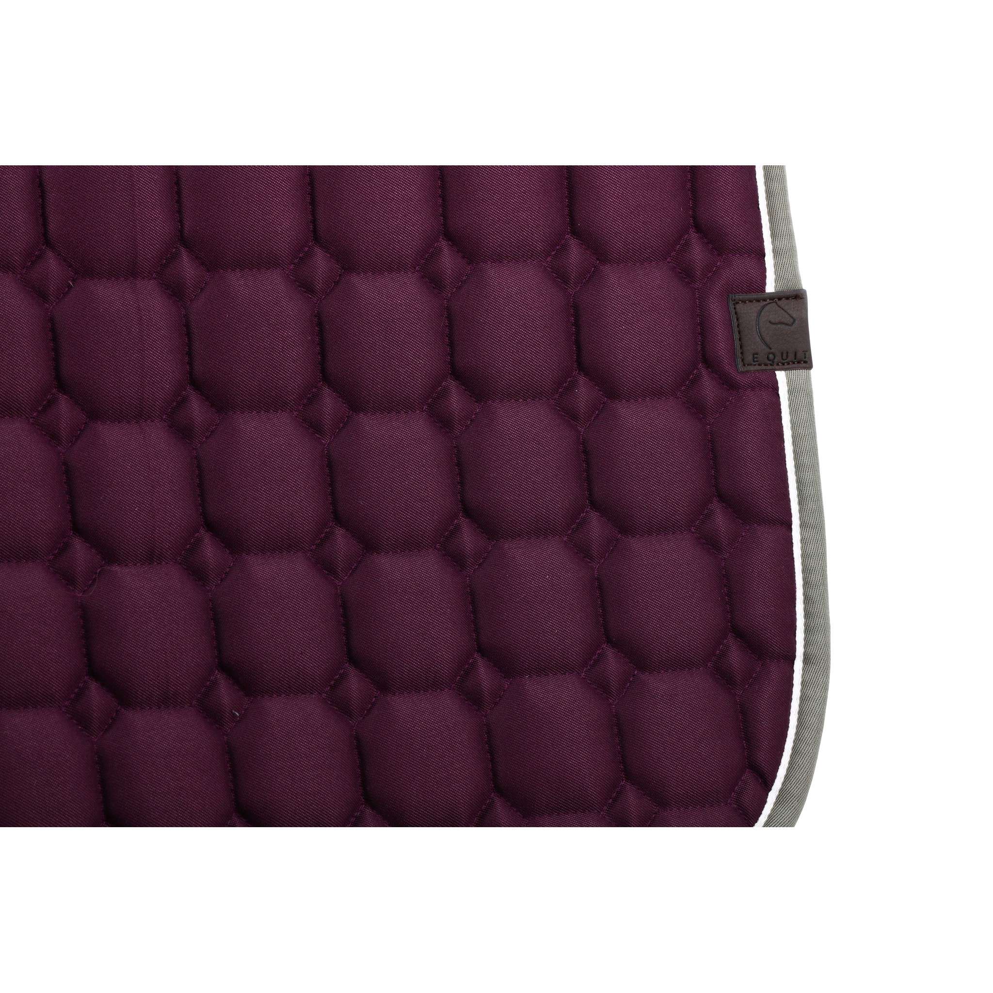 EQUITHÈME Orion saddle pad - All purpose Plum 204774034