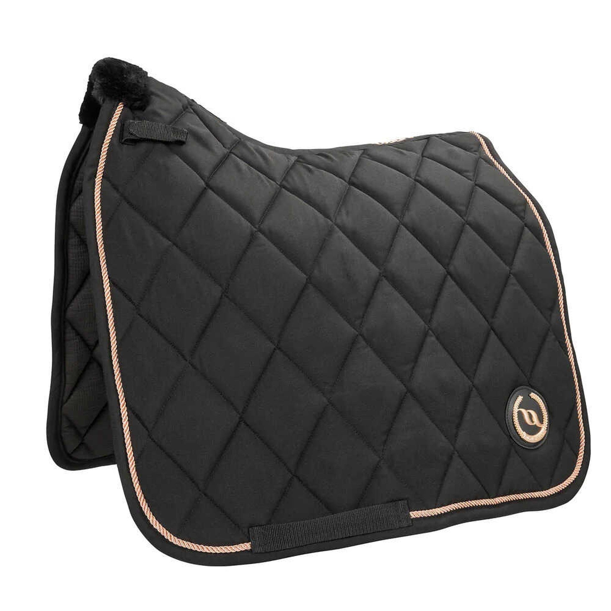 Back on Track Haze Collection Saddle pad - All purpose Black/golden pink b23539003