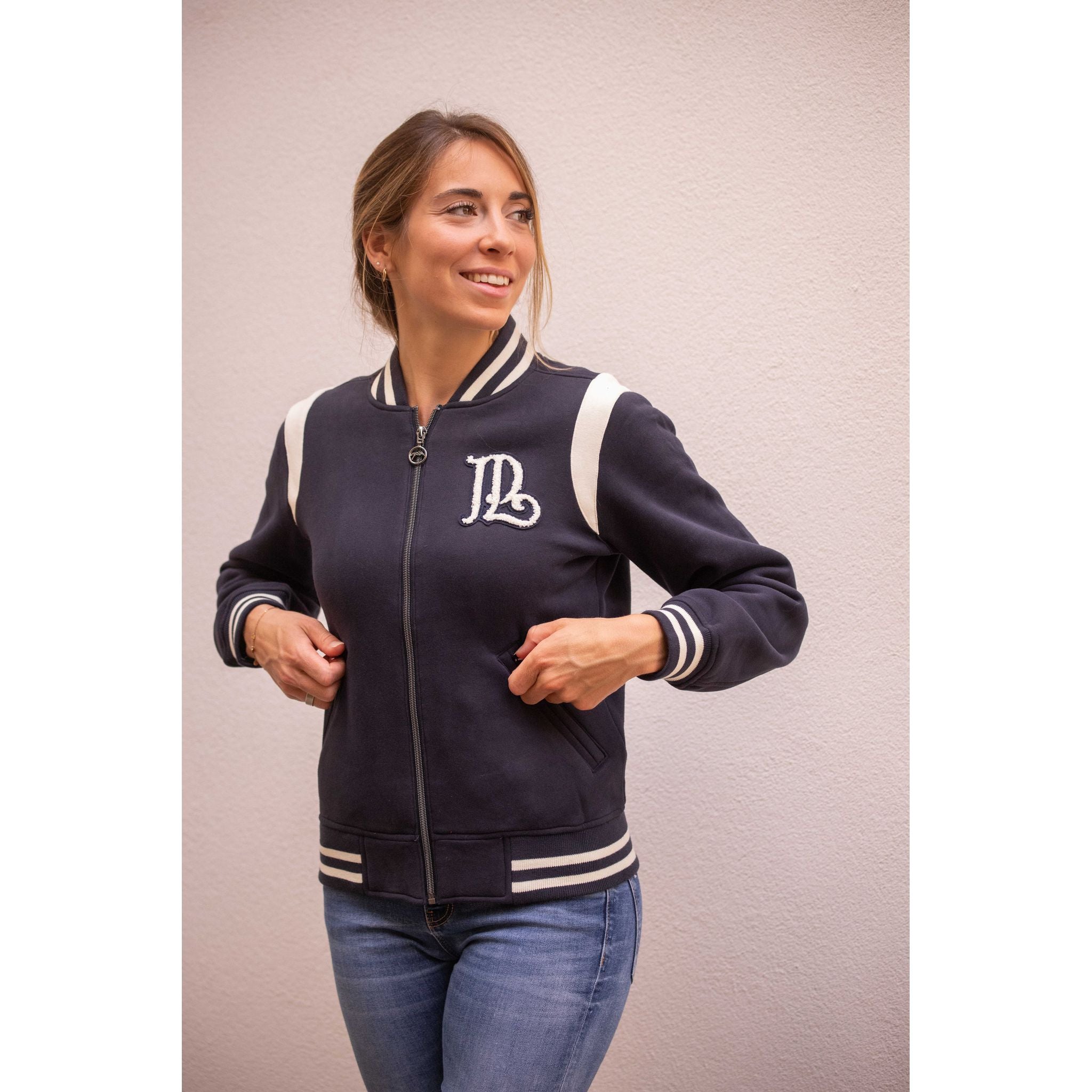 Penelope University Sweatshirt - Women's Navy/white - 963335751_ambi_1