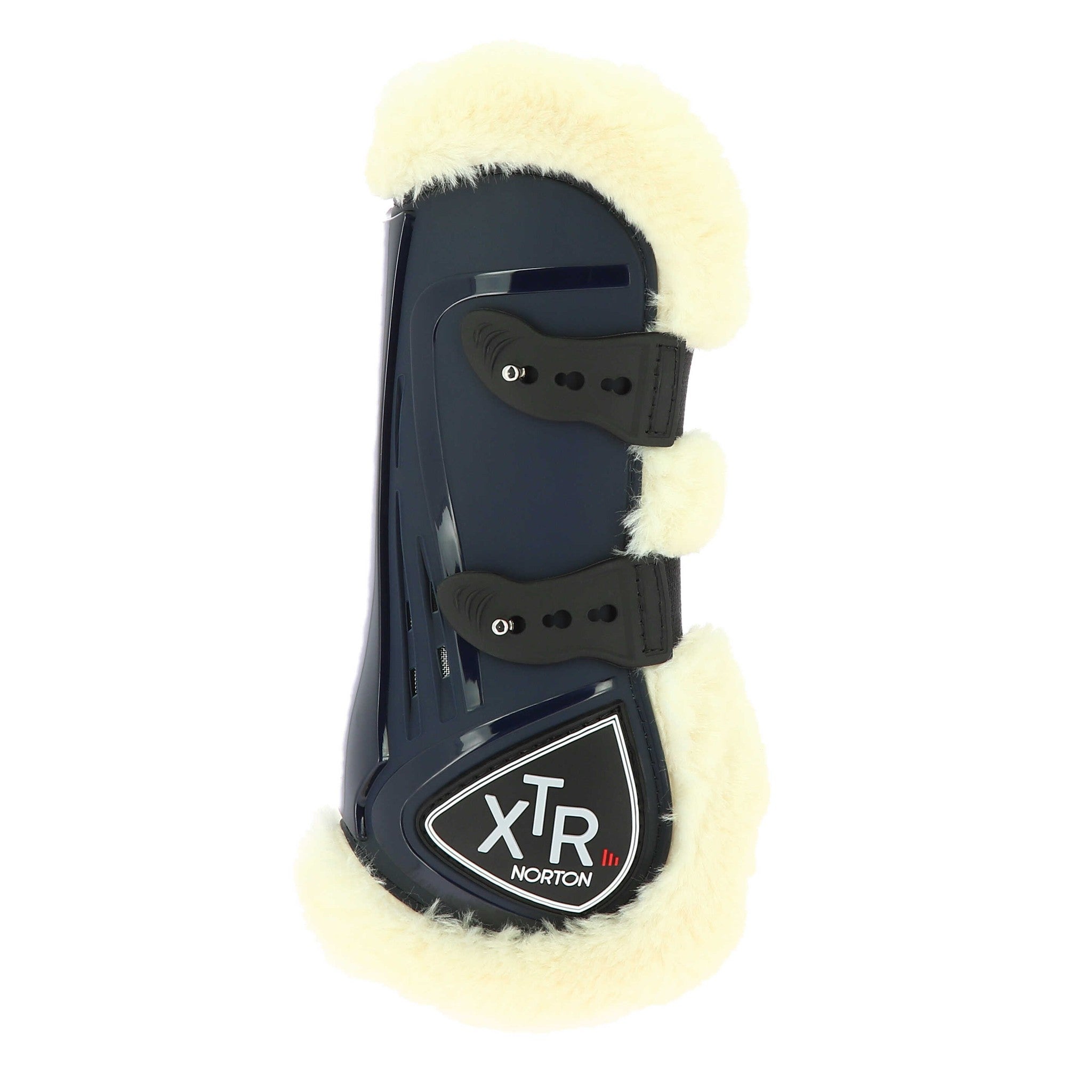 Norton XTR Sheepskin Tendon Boots with Buttons - Navy blue - 530672073_packshot_1