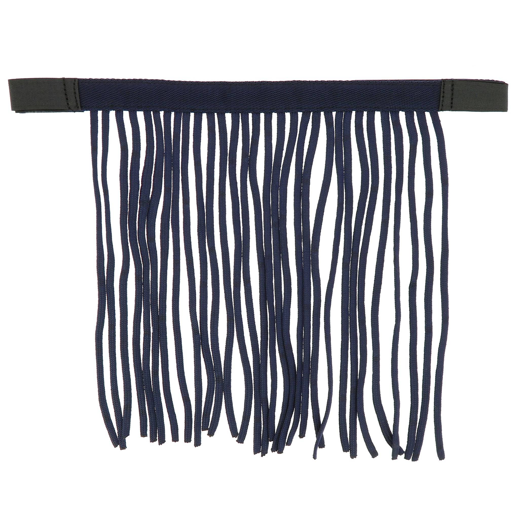 Norton bowband with fly fringes Navy blue 306730307