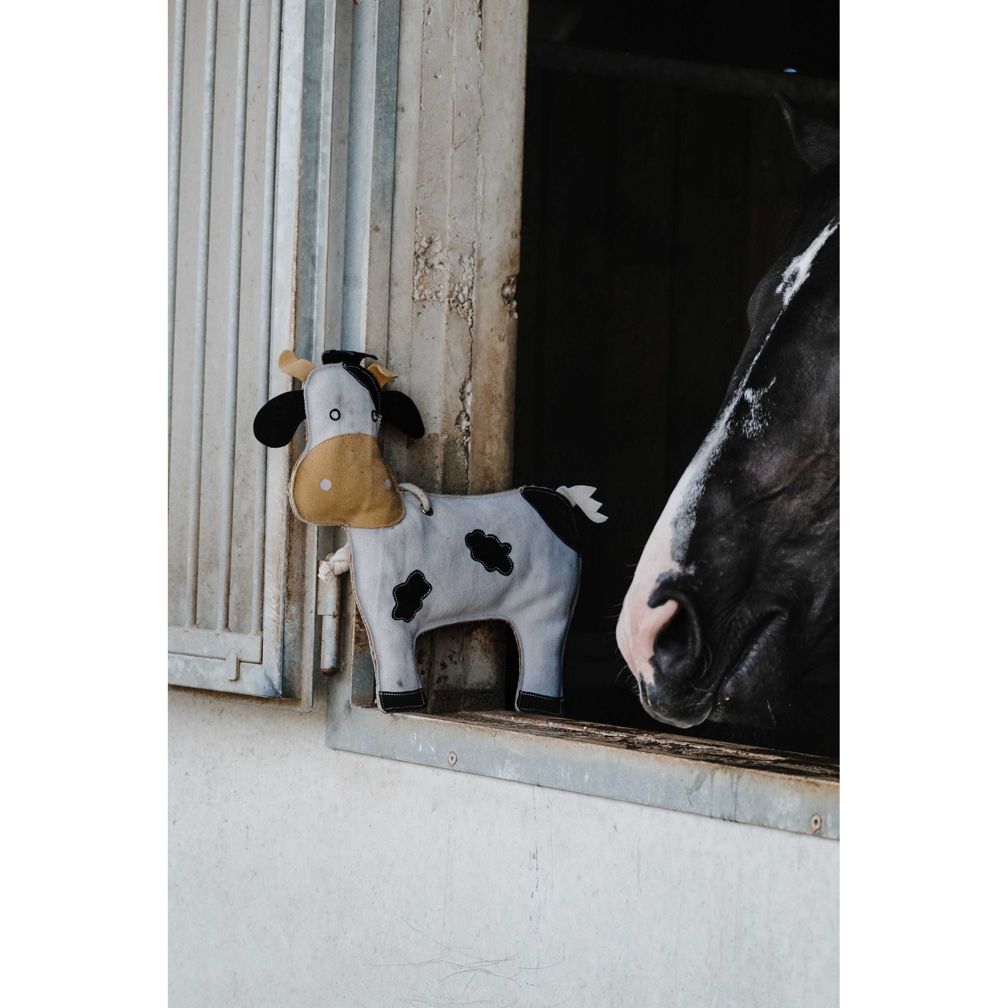 Hippo-Tonic Vache Horse Toy Black.white 700996011