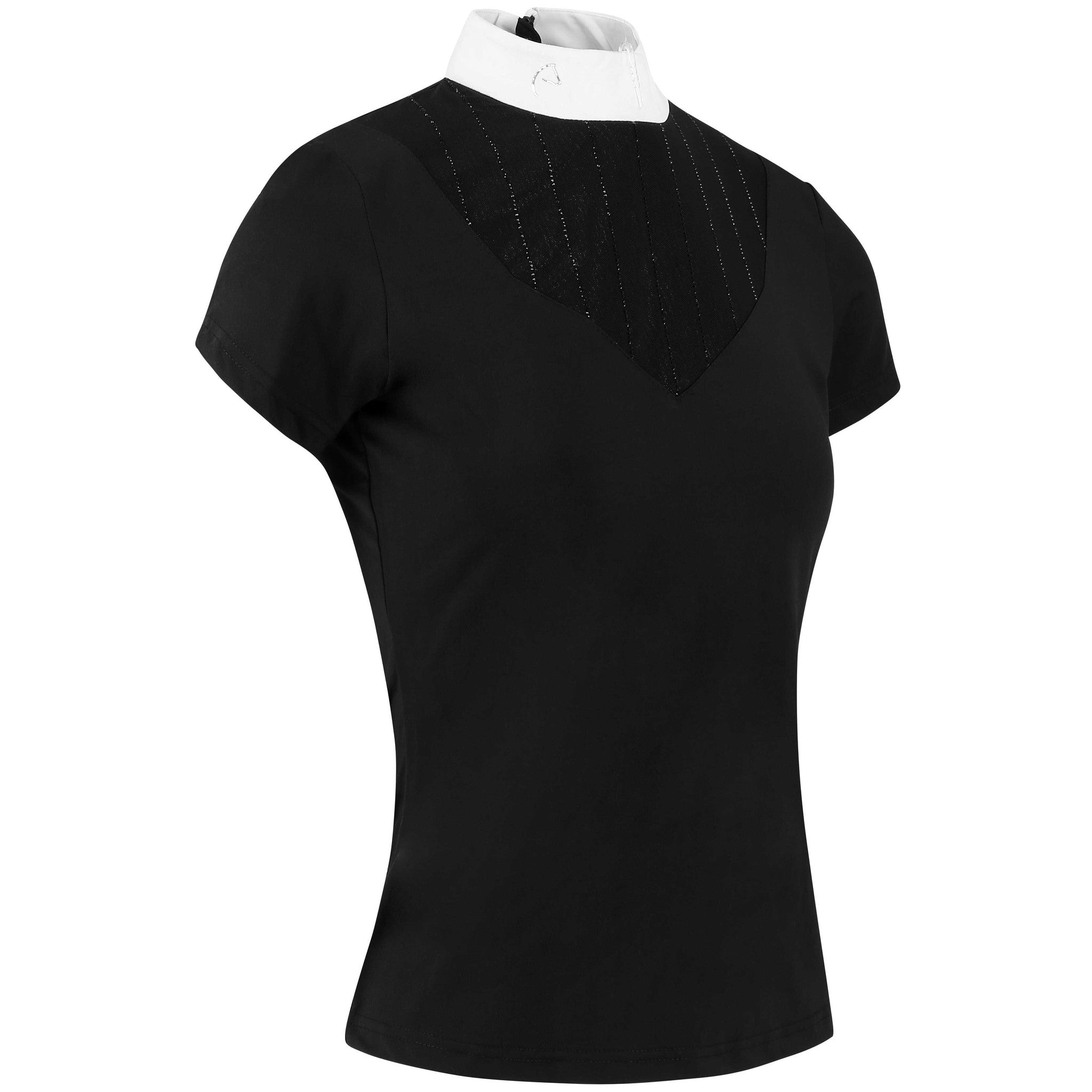 EQUITHÈME Funza Show Polo - Women - Black - 962104021_packshot_1