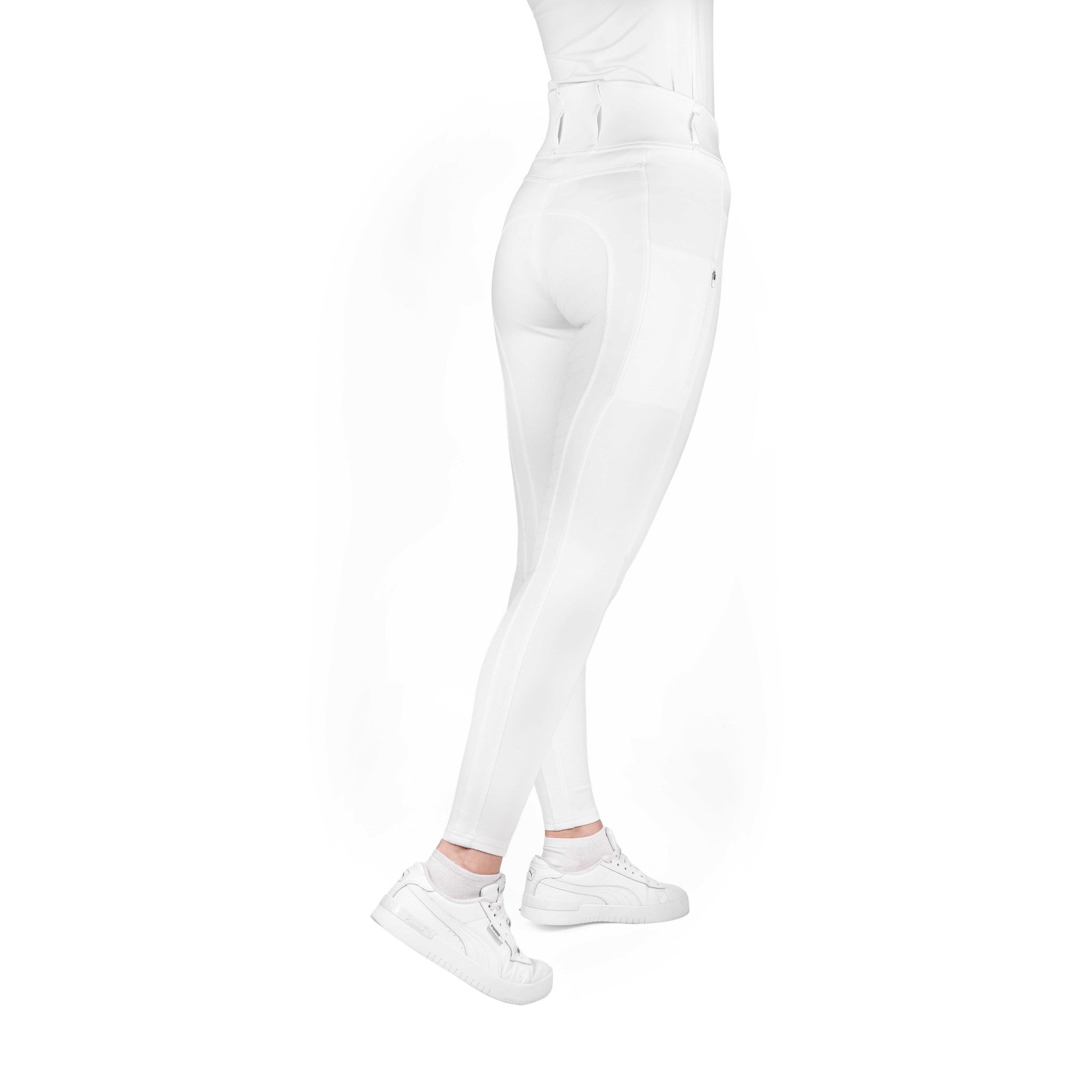 EQUITHÈME Mila Full-Seat Breeches - Ladies White 979841136