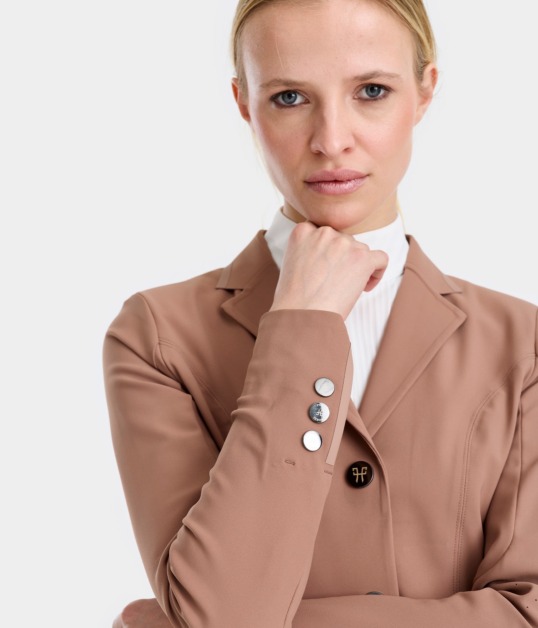 HORSE PILOT Aeromade Jacket Women - Dark Night (logo silver)