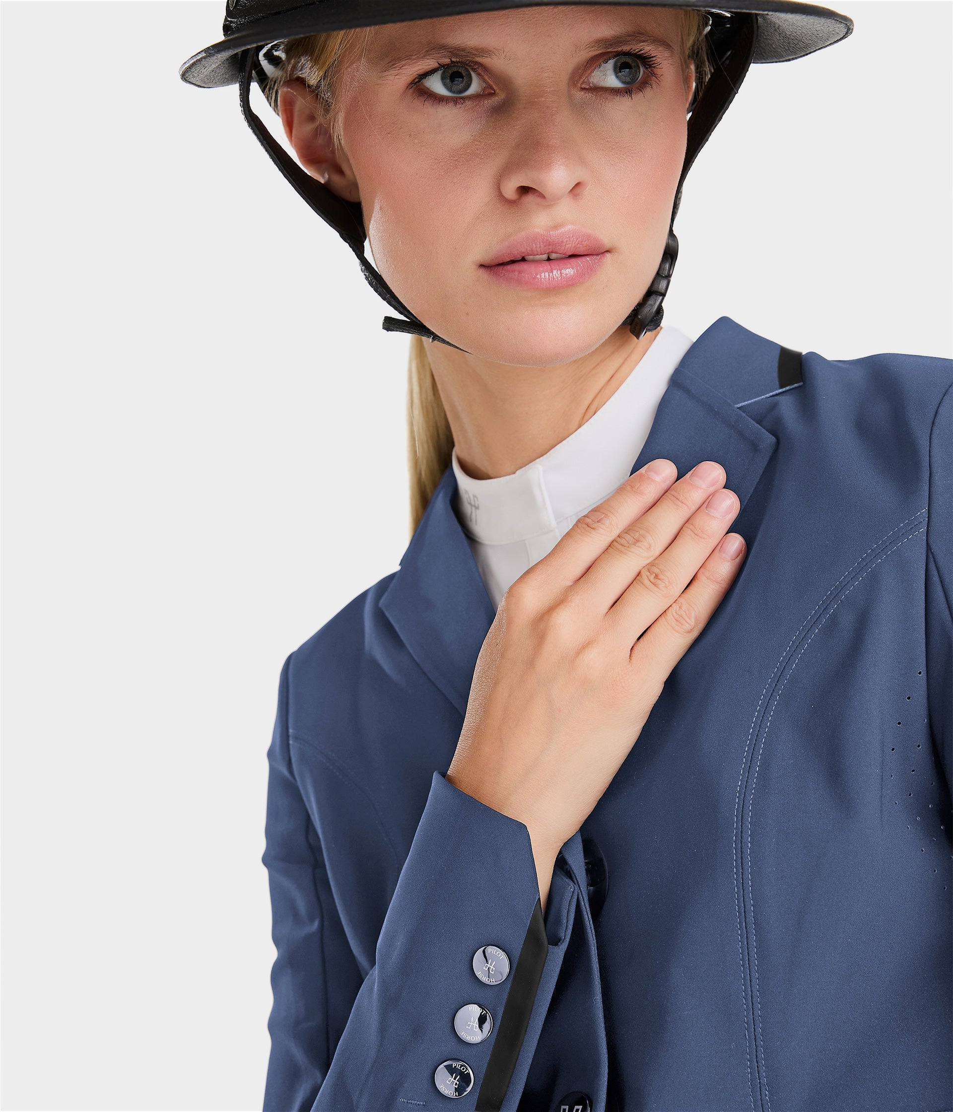 HORSE PILOT Aeromade Jacket Women - Balsam Green (logo silver)