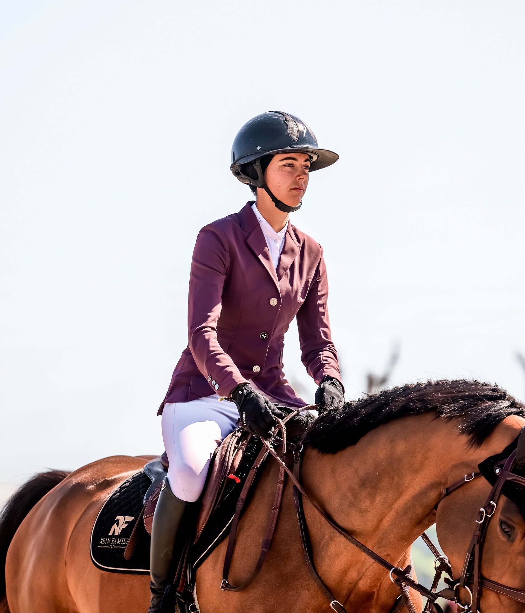 Horse Pilot Aeromade Jacket Women - Winetasting (logo Winetasting)