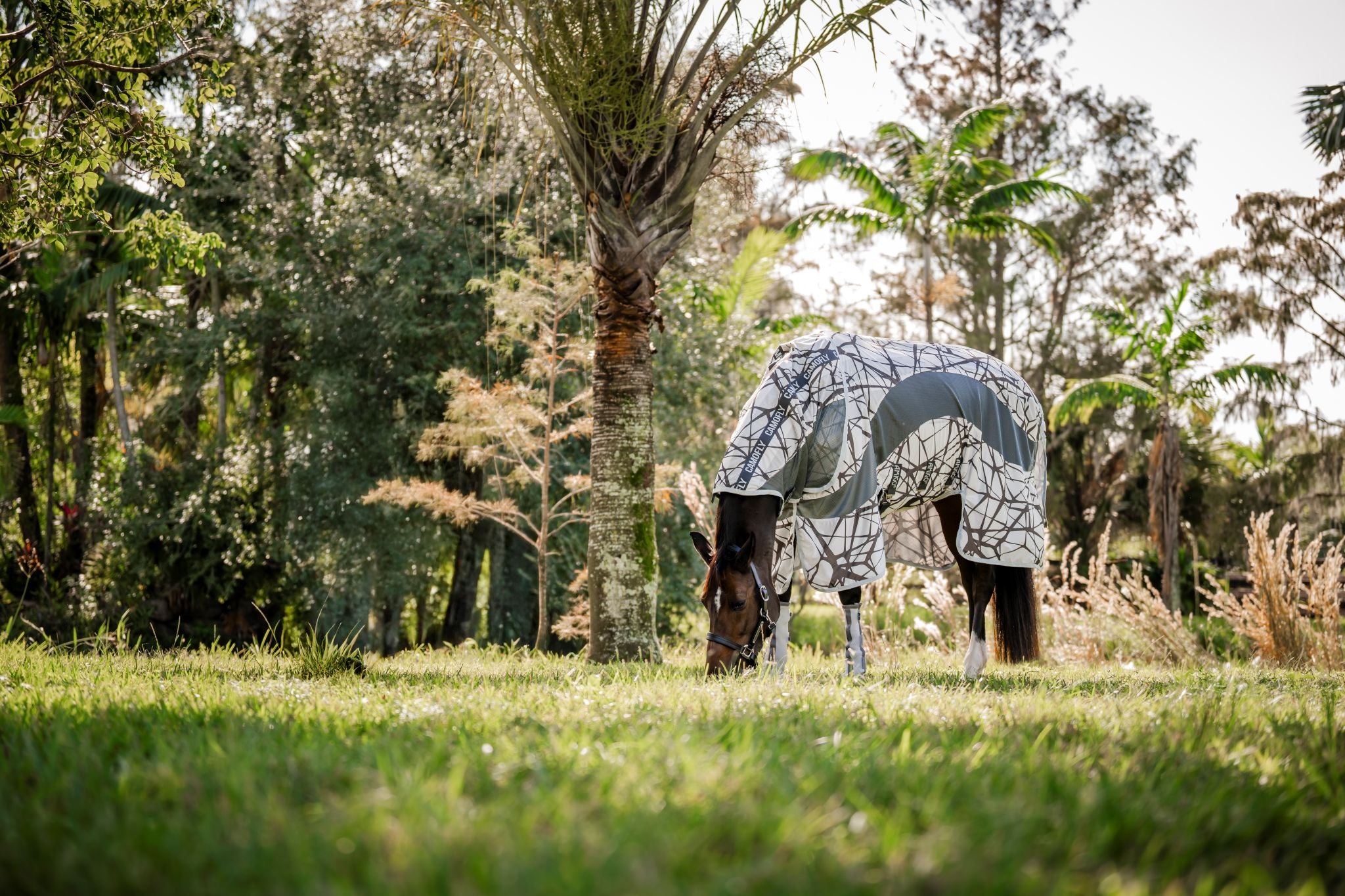 Horseware Amigo CamoFly fly sheet Grey