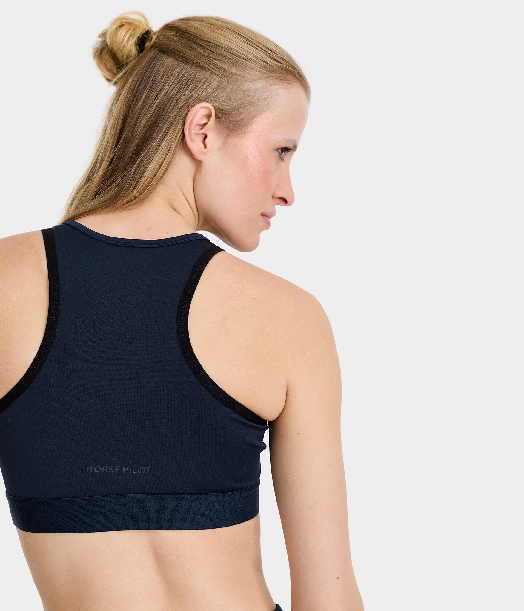 Horse Pilot Sports Bra Women - Navy