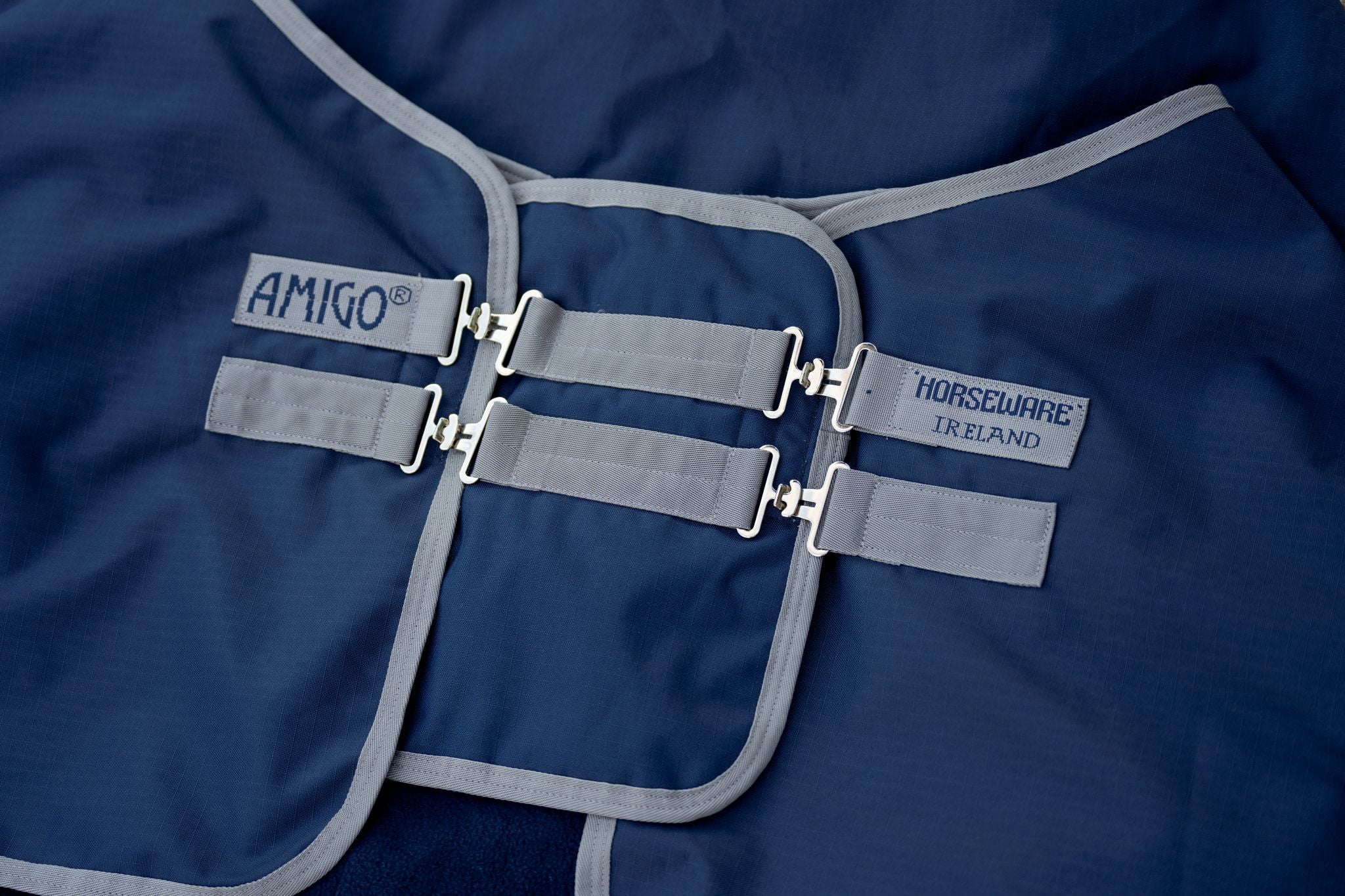 Horseware Amigo Chest Extender Navy blue/grey