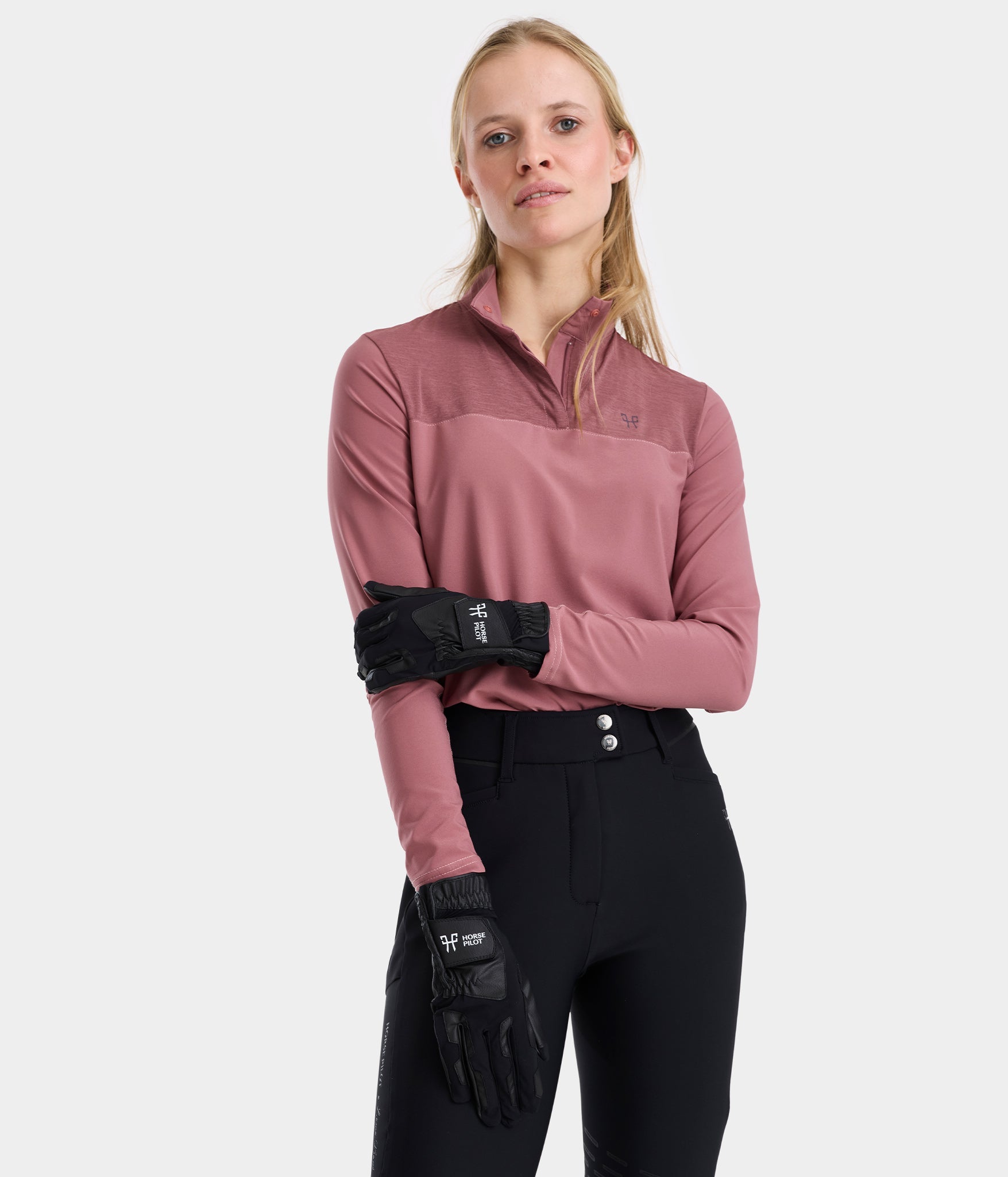 HORSE PILOT Competition Gloves - Black