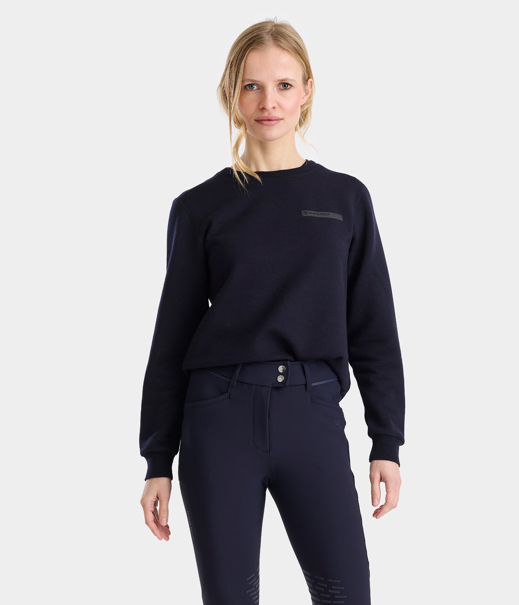 HORSE PILOT Merinos Sweatshirt Women - Dark Night
