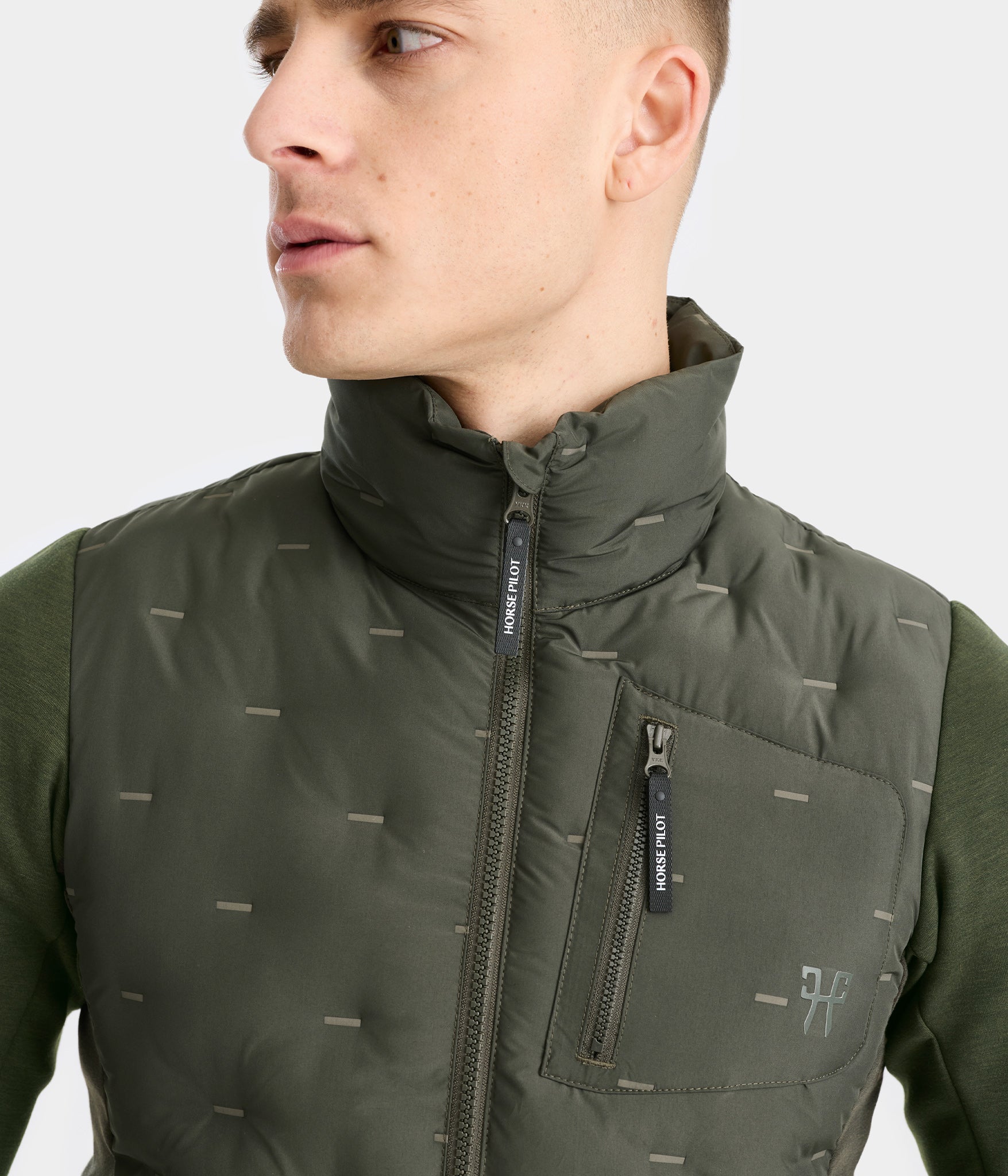 HORSE PILOT Pulse Hybrid Jacket Men - Forest Night
