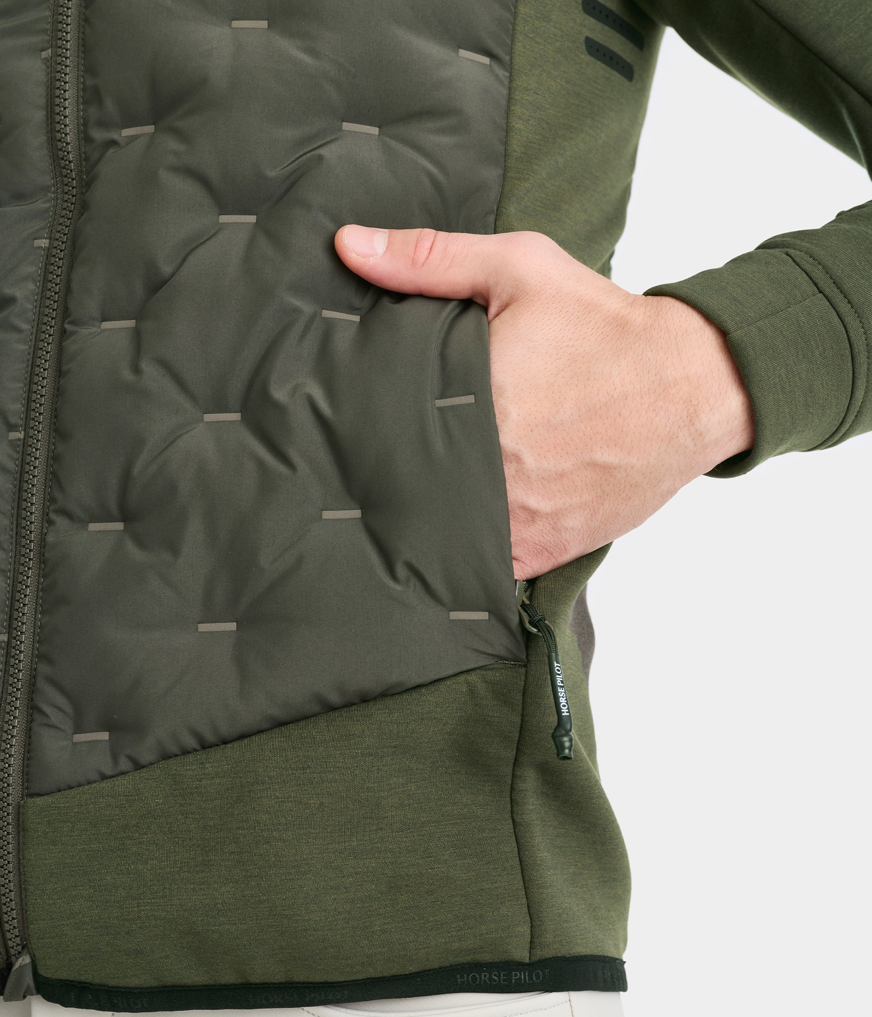 HORSE PILOT Pulse Hybrid Jacket Men - Forest Night
