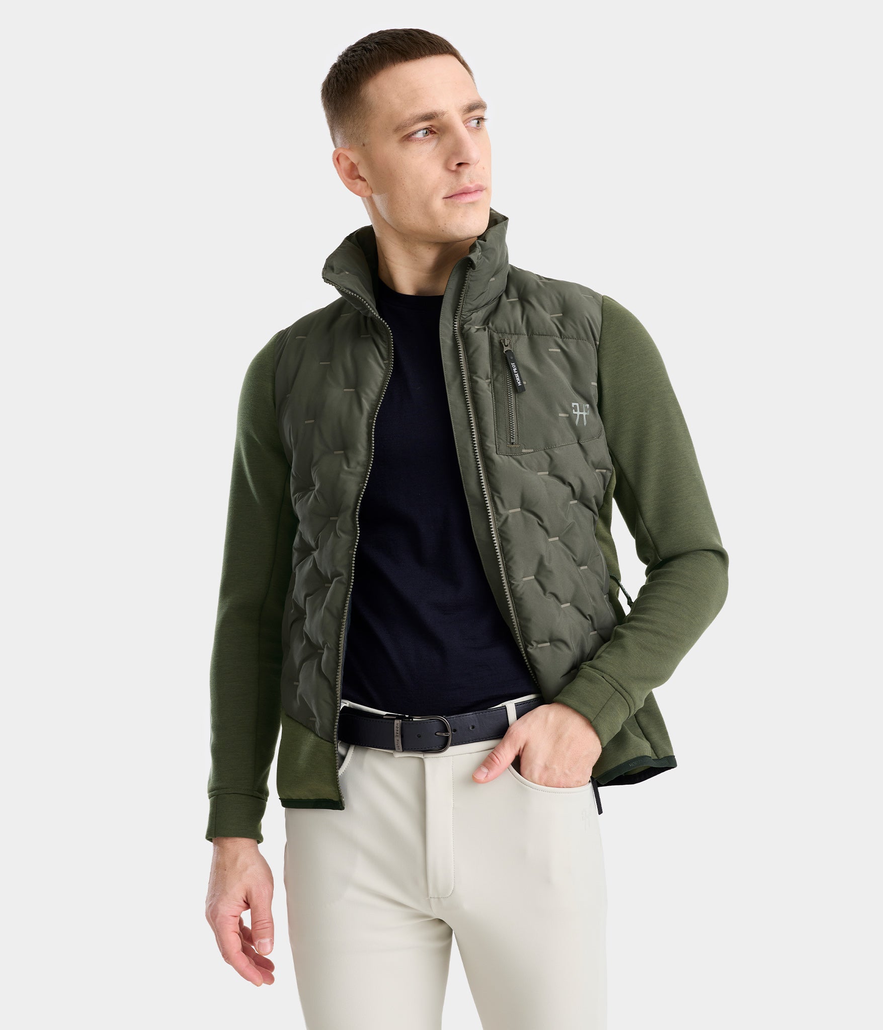 HORSE PILOT Pulse Hybrid Jacket Men - Forest Night