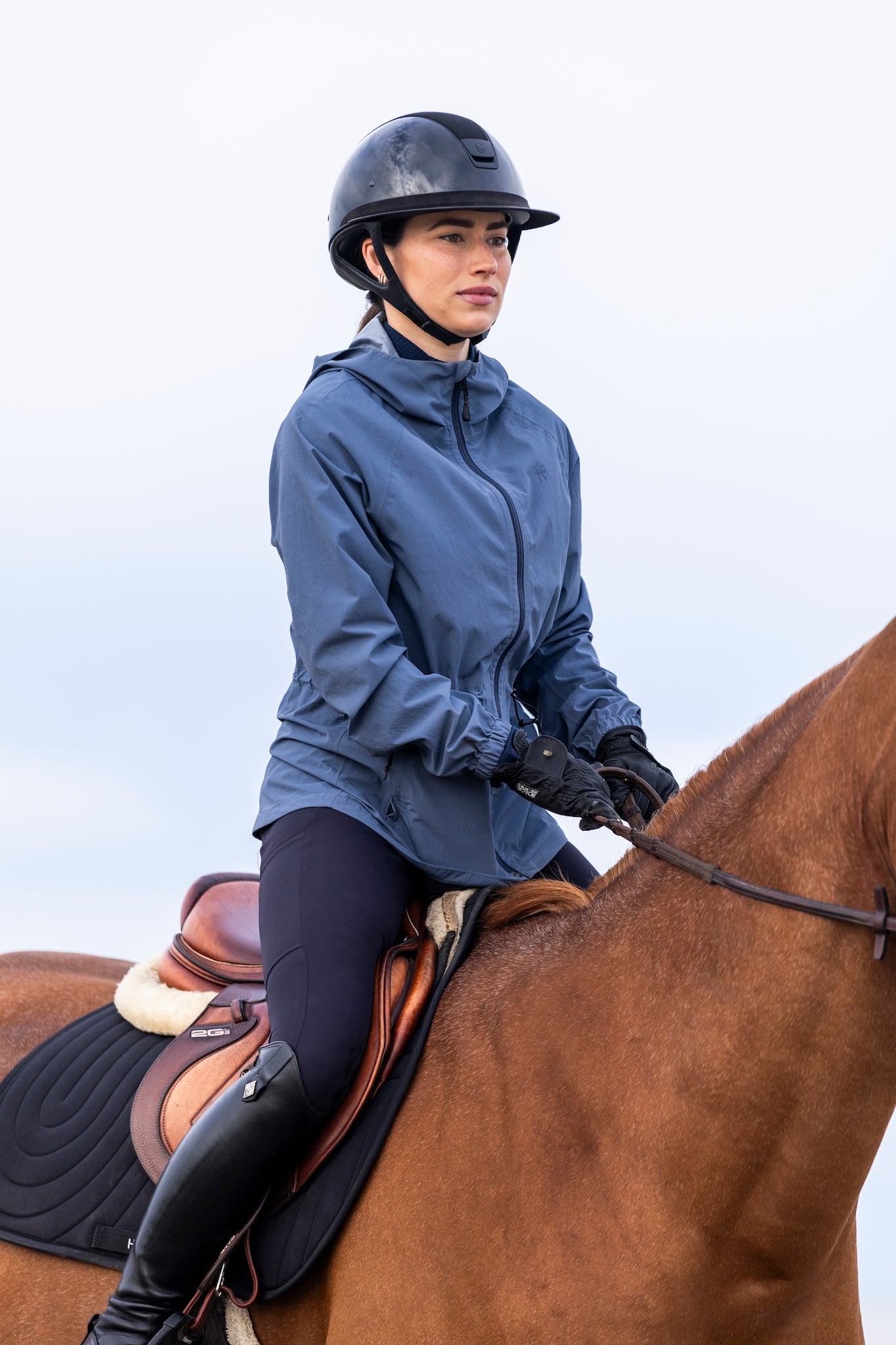 HORSE PILOT Raintech Jacket Women - Vintage Indigo