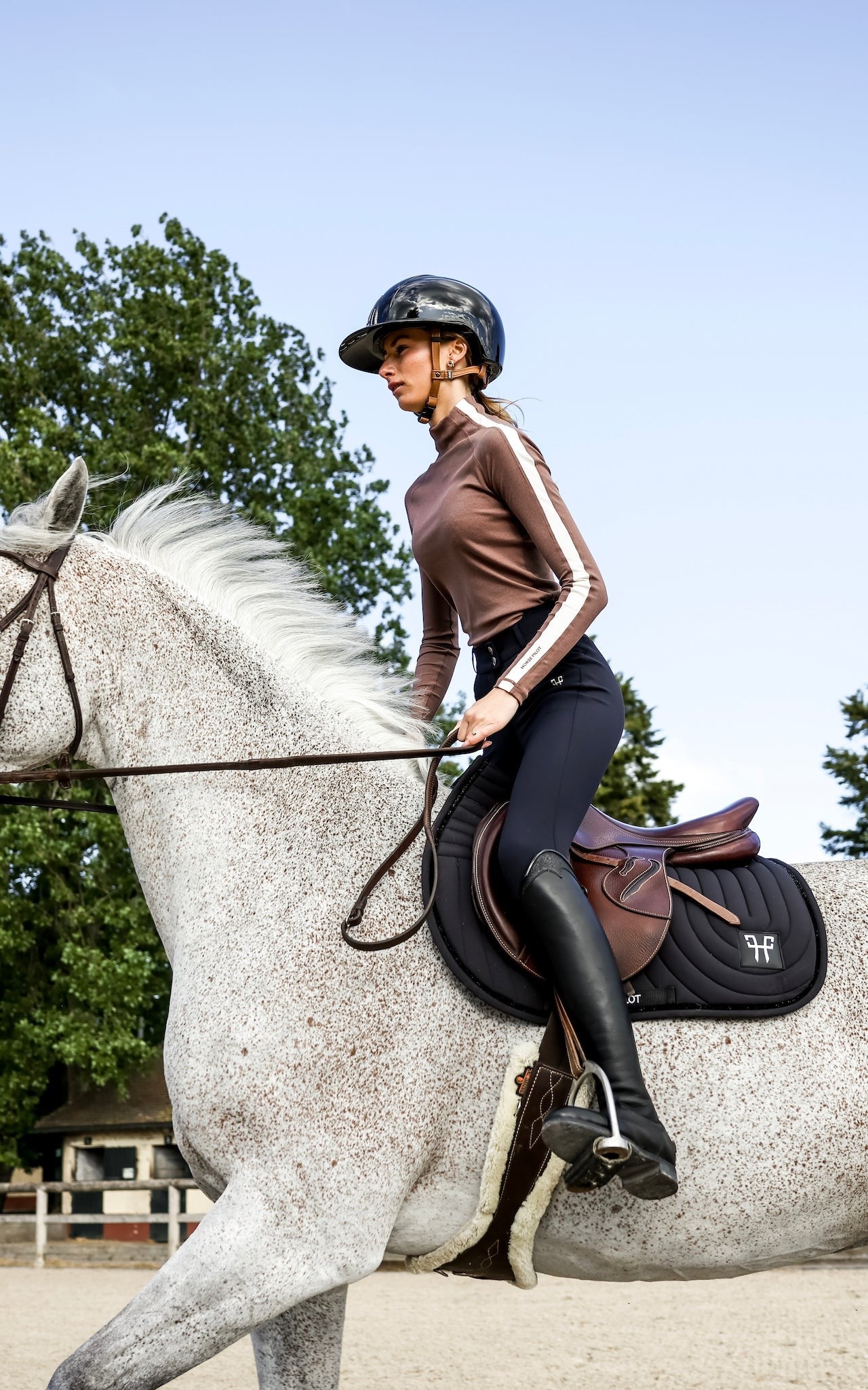 Horse Pilot X Prime Woman Breeches - Dark Night
