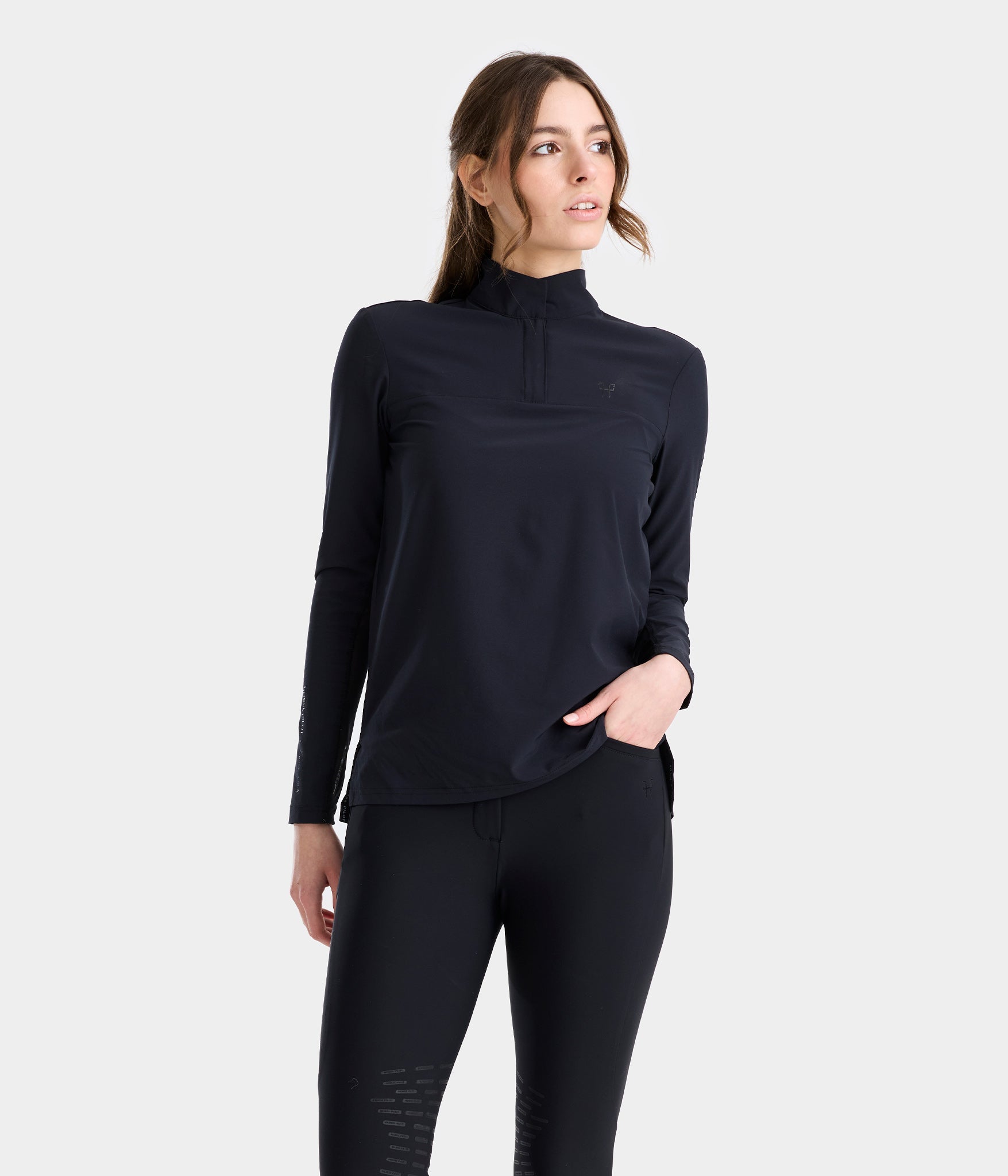 HORSE PILOT Sunrise Shirt Women LAURA KRAUT - Black