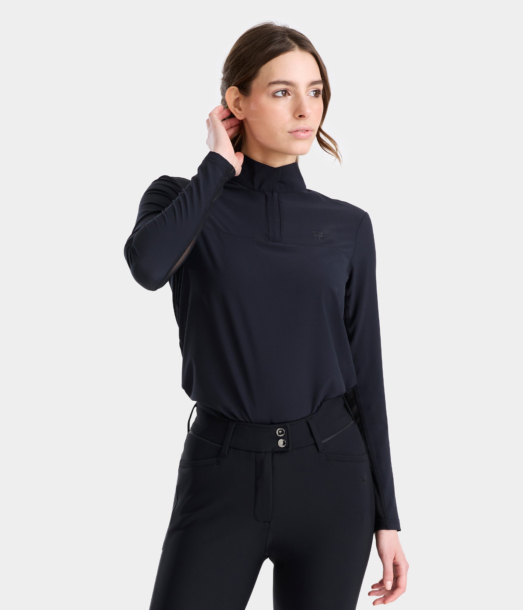 HORSE PILOT Sunrise Shirt Women LAURA KRAUT - Black