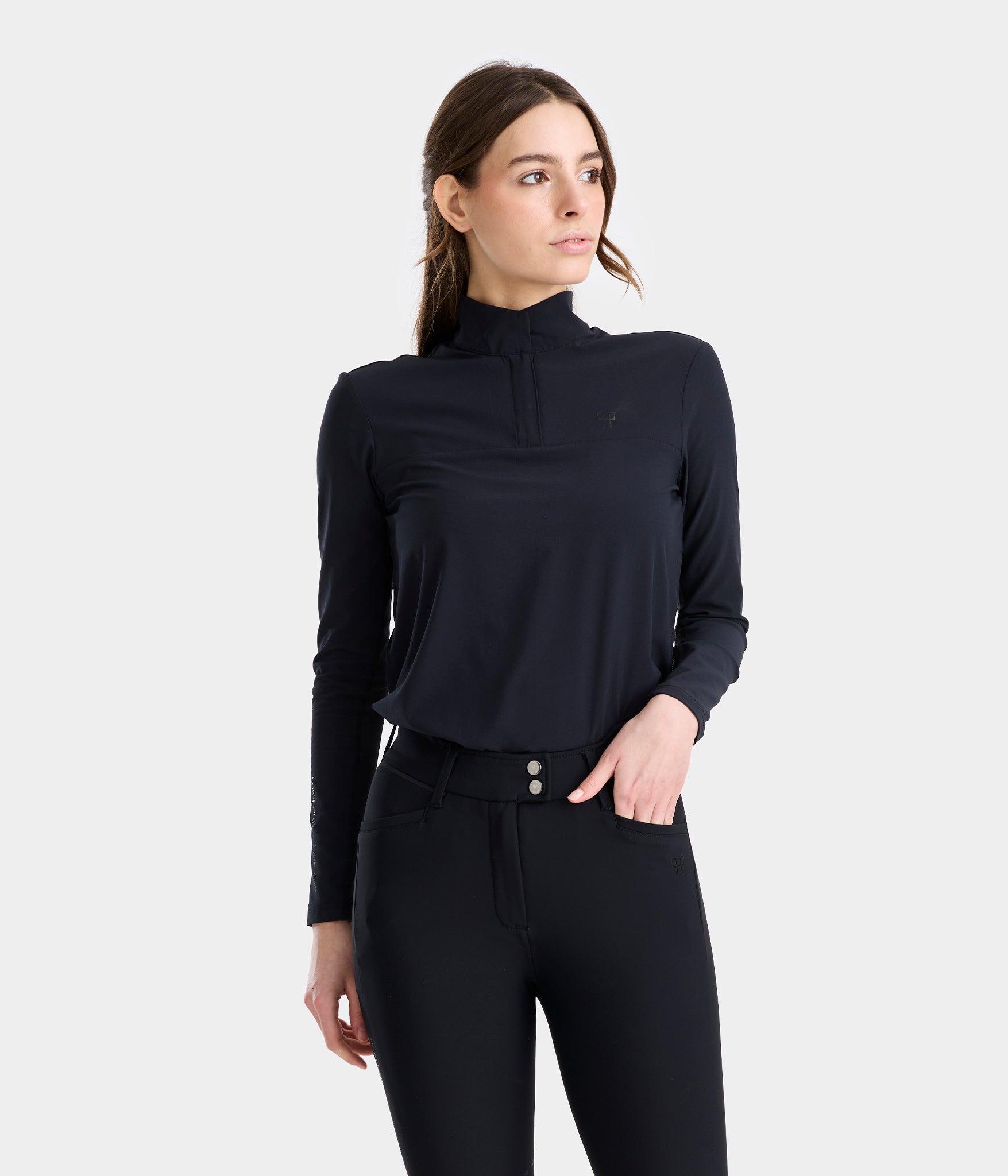 HORSE PILOT Sunrise Shirt Women LAURA KRAUT - Black
