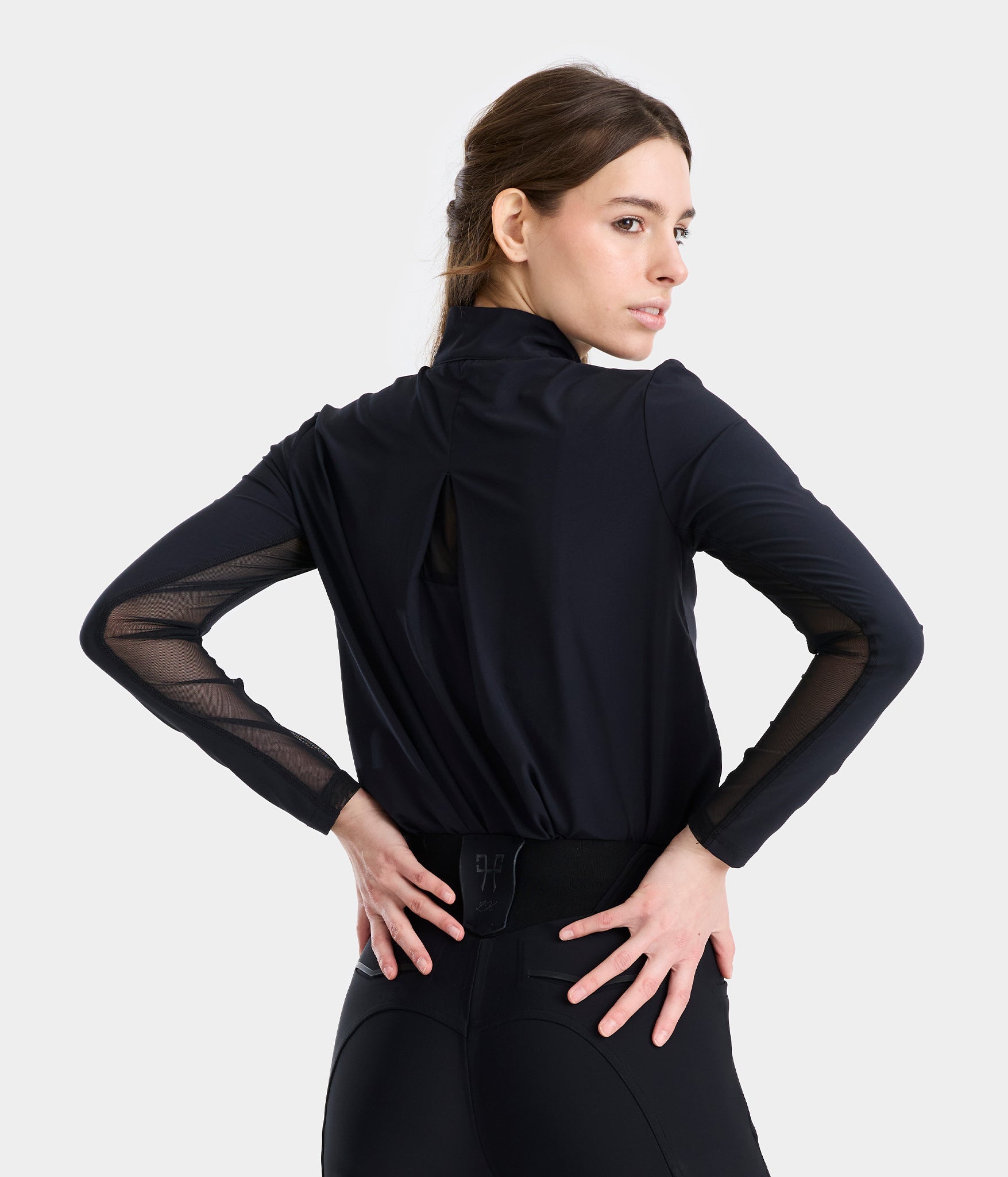 HORSE PILOT Sunrise Shirt Women LAURA KRAUT - Black