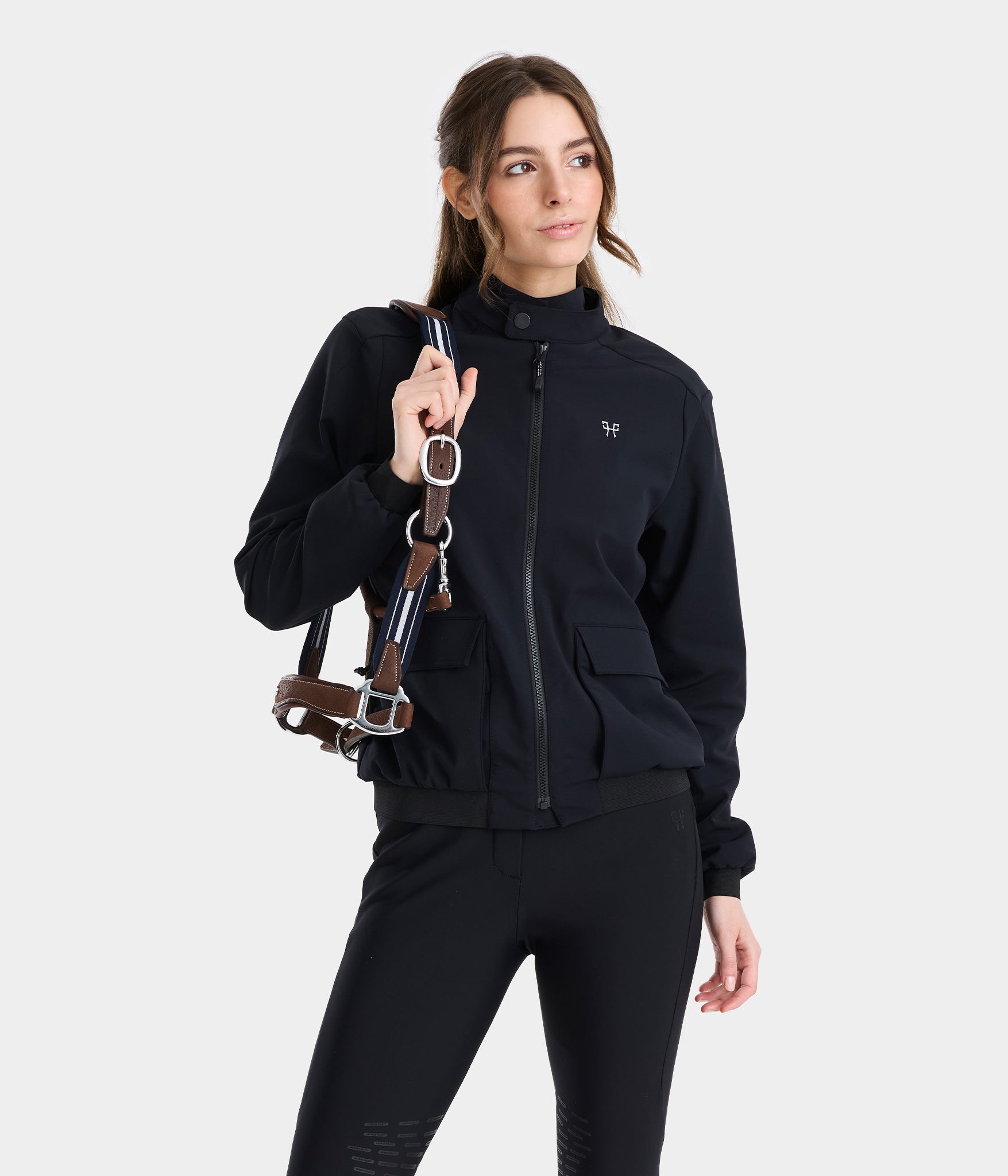 HORSE PILOT Teddy Jacket Women - Dark Red