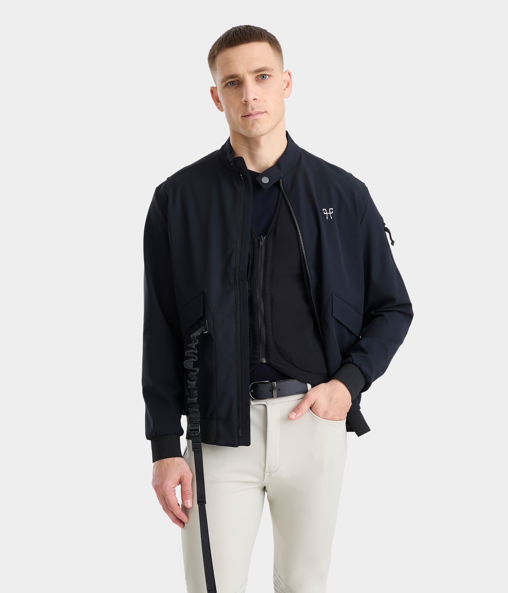 HORSE PILOT Teddy Jacket Men - Black