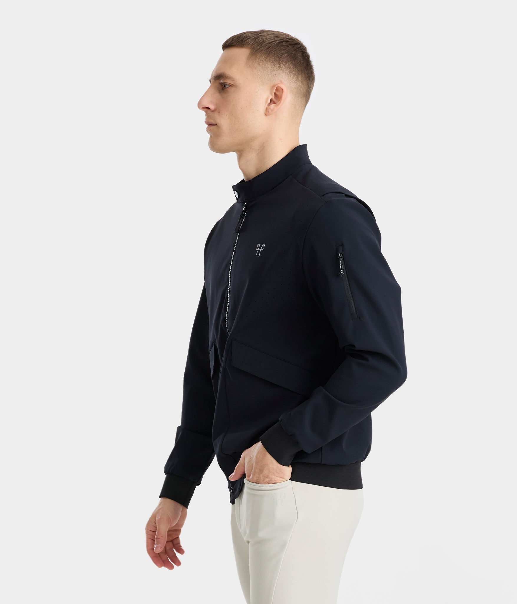 HORSE PILOT Teddy Jacket Men - Black
