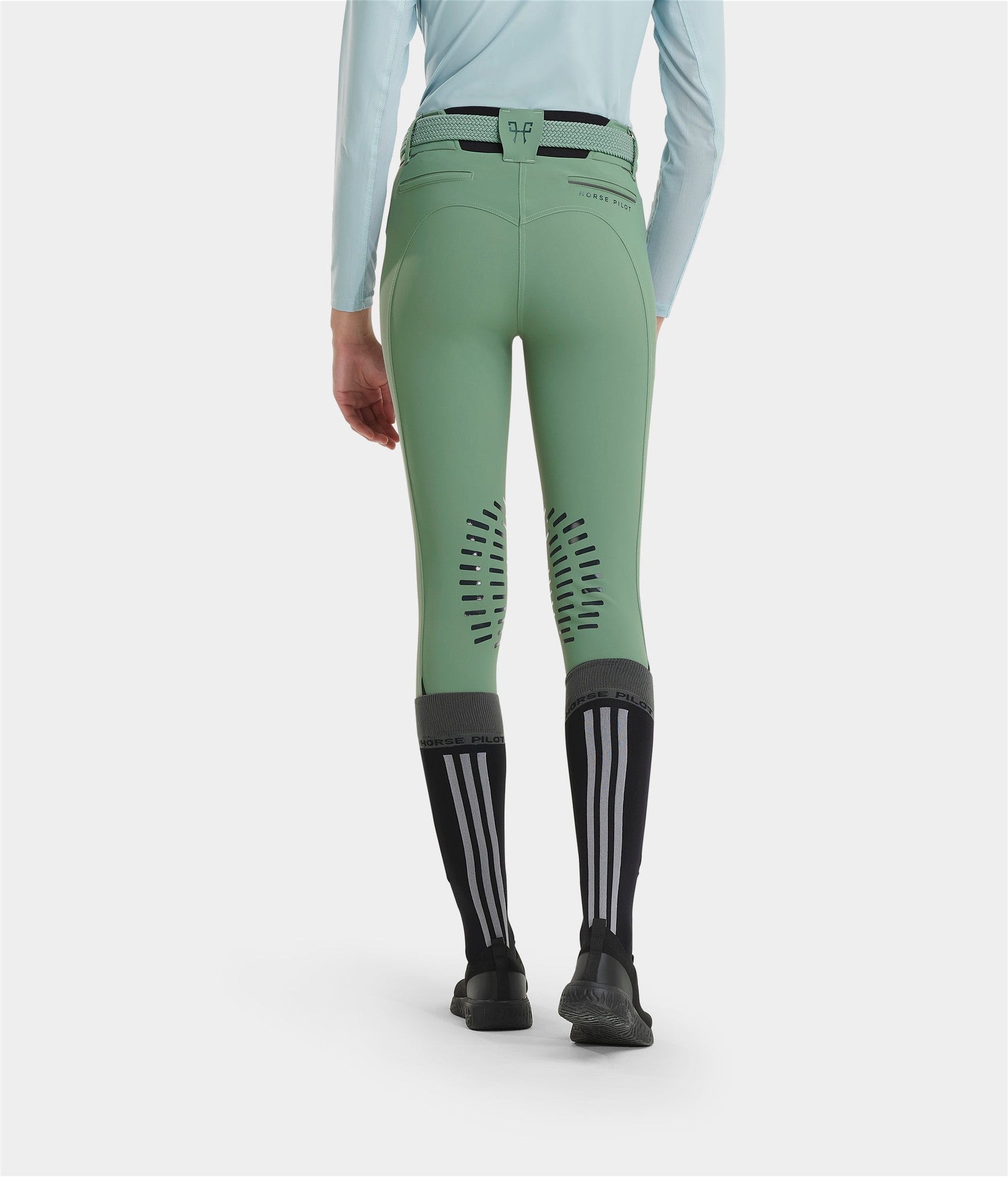 Horse Pilot X-Design Breeches Women - Smooth Green