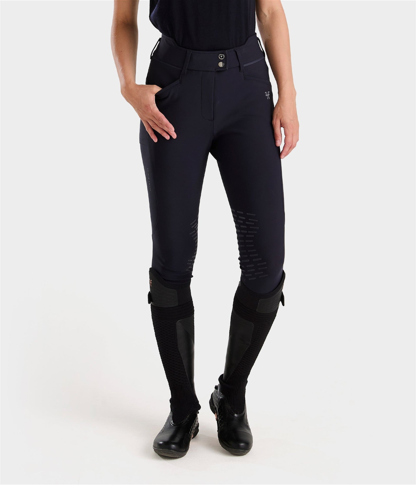 Horse Pilot X Perform Iconic Breeches Women - Dark Night