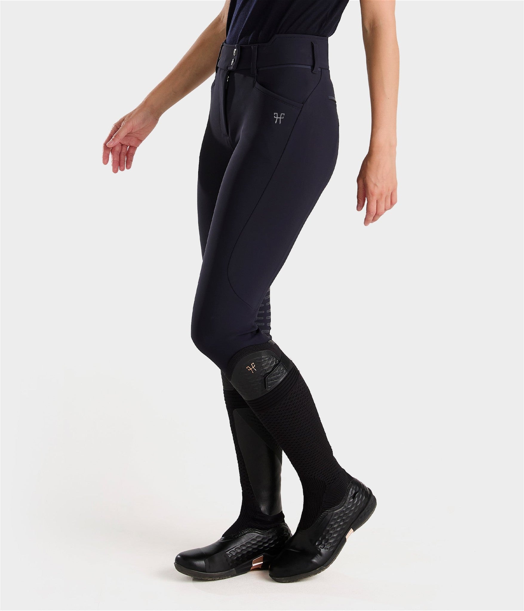 Horse Pilot X Perform Iconic Breeches Women - Dark Night