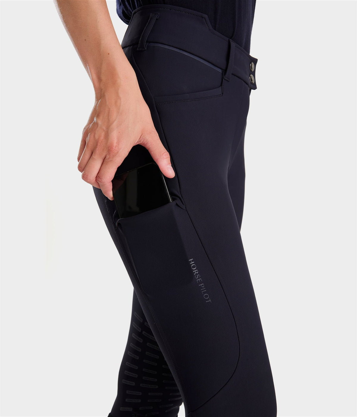 Horse Pilot X Perform Iconic Breeches Women - Dark Night