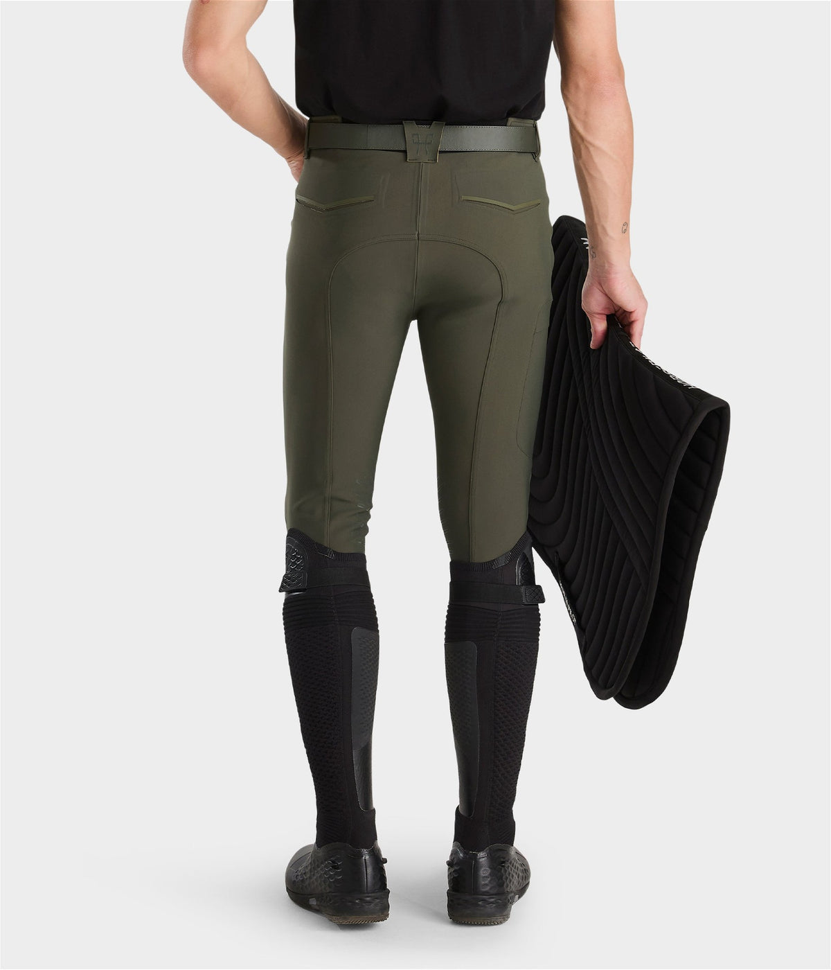 Horse Pilot X Perform Iconic Breeches Men - Forest Night